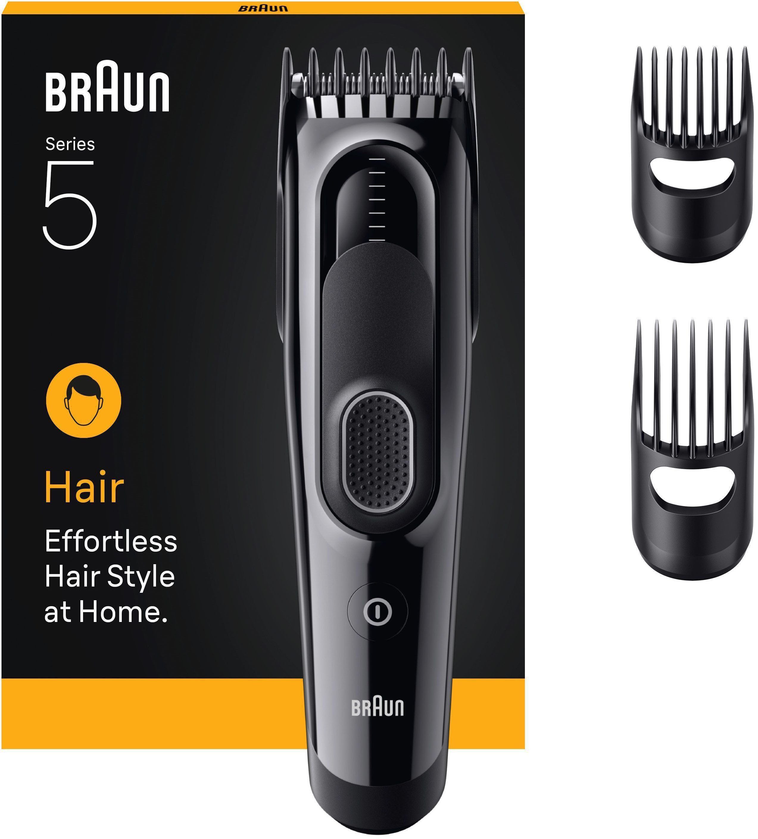 Braun Haarschneider Haarschneider HC5530, Lebenslang scharfe
