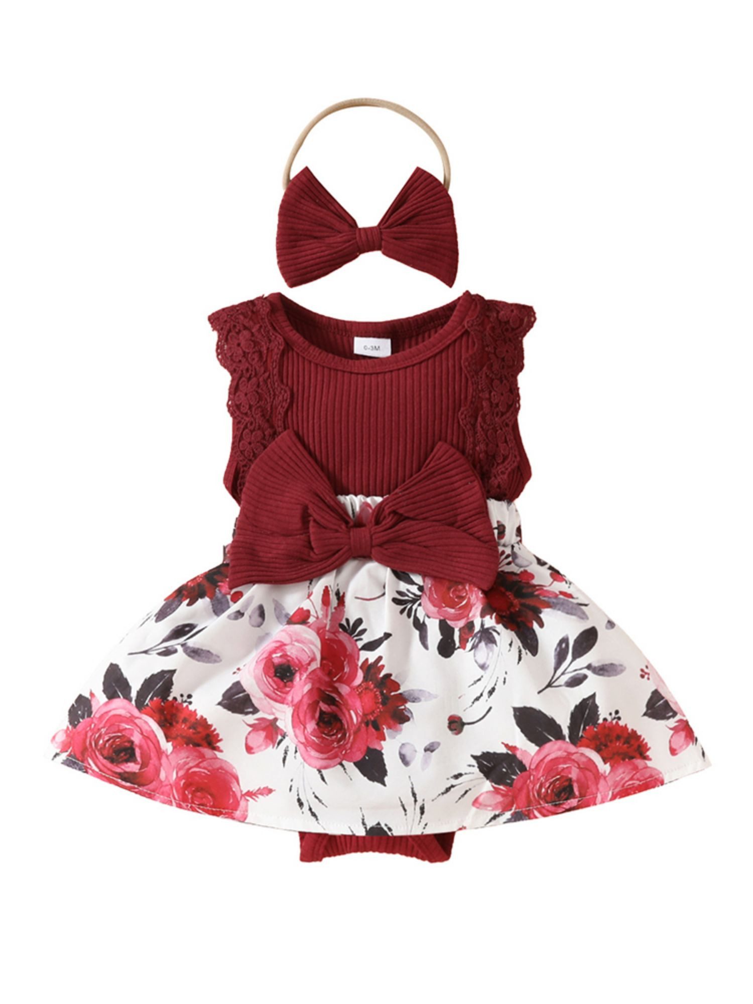 Lapastyle Strampler Neugeborene Babykleidung mit Sptize