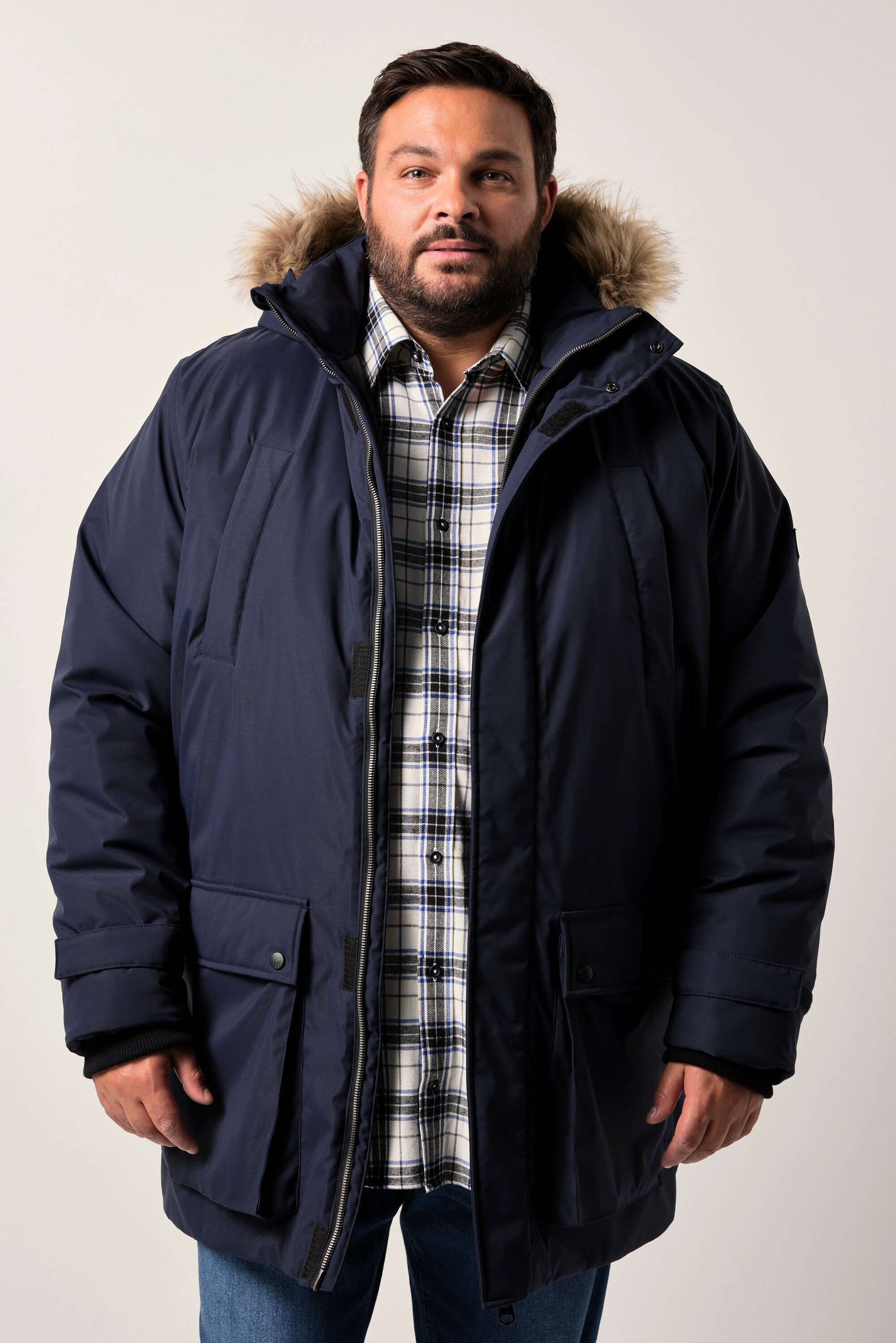 Men Plus Parka Men+ Funktions-Parka Kapuze