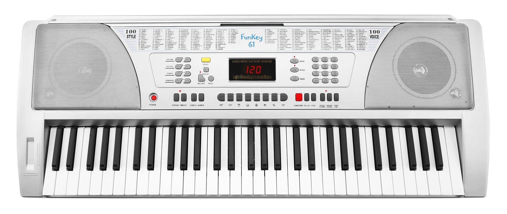 FunKey Home-Keyboard FunKey 61 SL Keyboard