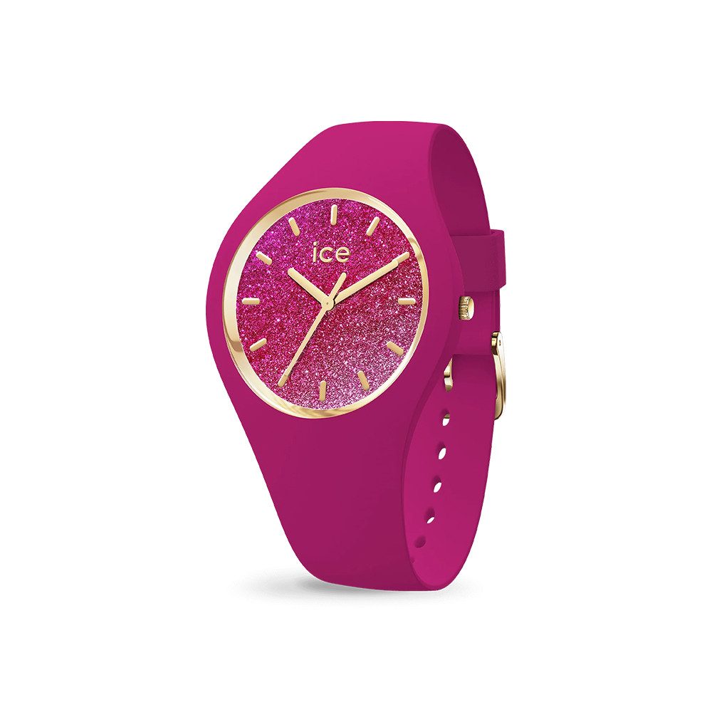 ice-watch Quarzuhr Ice-Watch Ice Glitter Fuschia