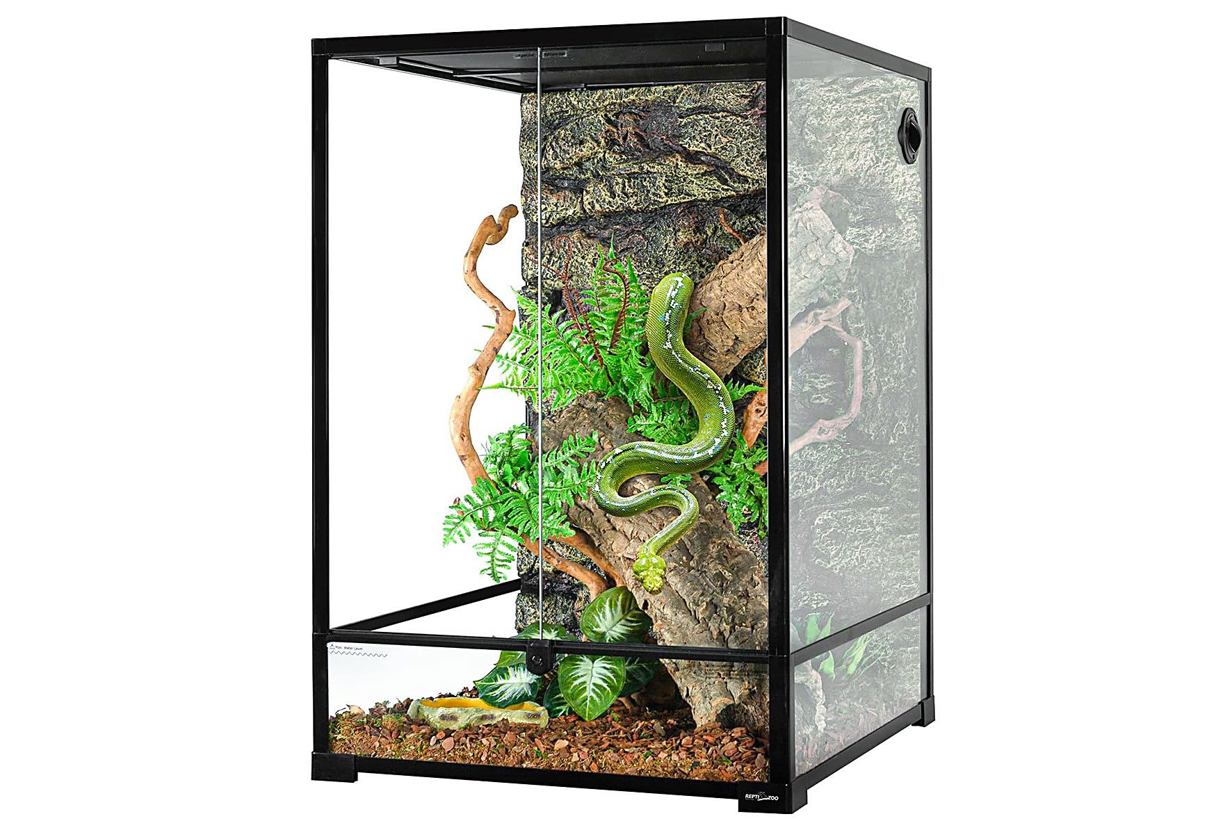 ReptiZoo Terrarium ReptiZoo Hoch Glas-Terrarium 61x61x98