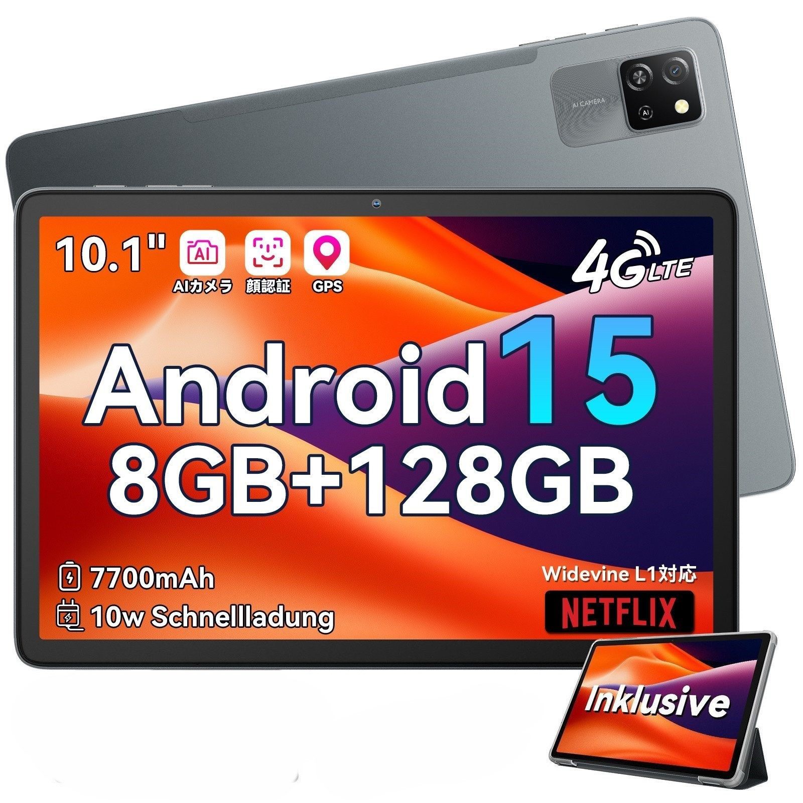 blackview Tab60Pro 4G LTE incl. Hülle/Ladegerät