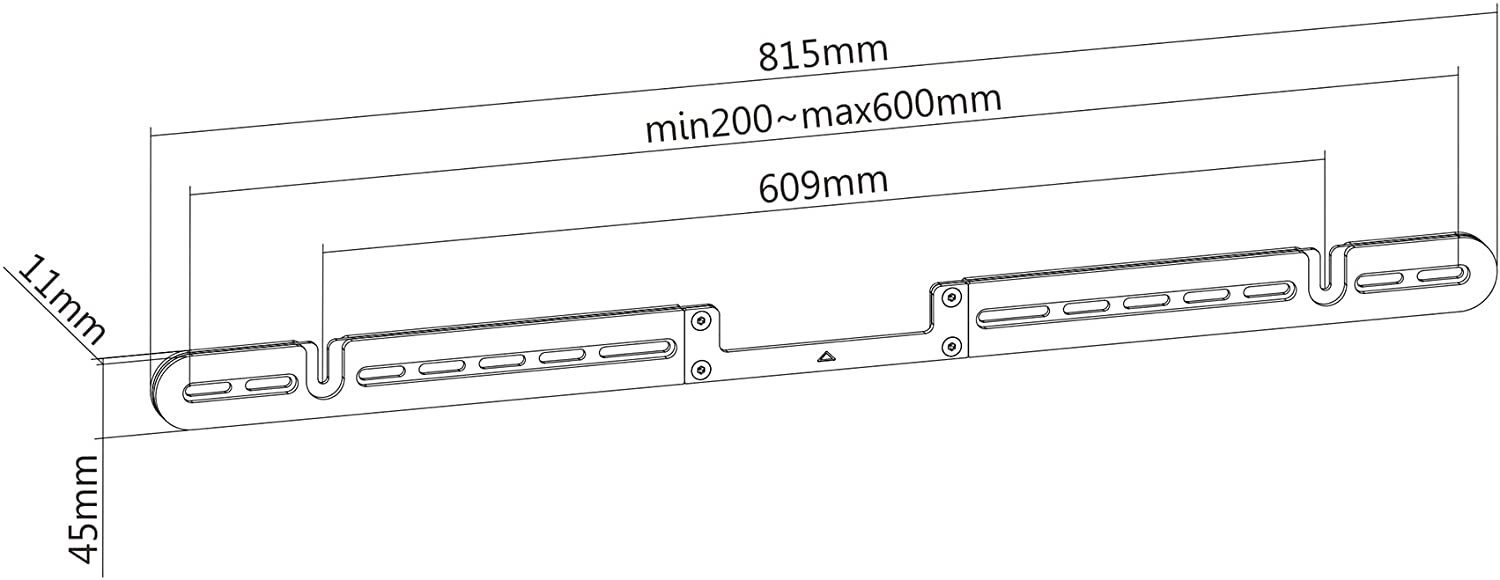 PureMounts Lautsprecher-Wandhalterung PureMounts® Lautsprecher Wandhalterung für