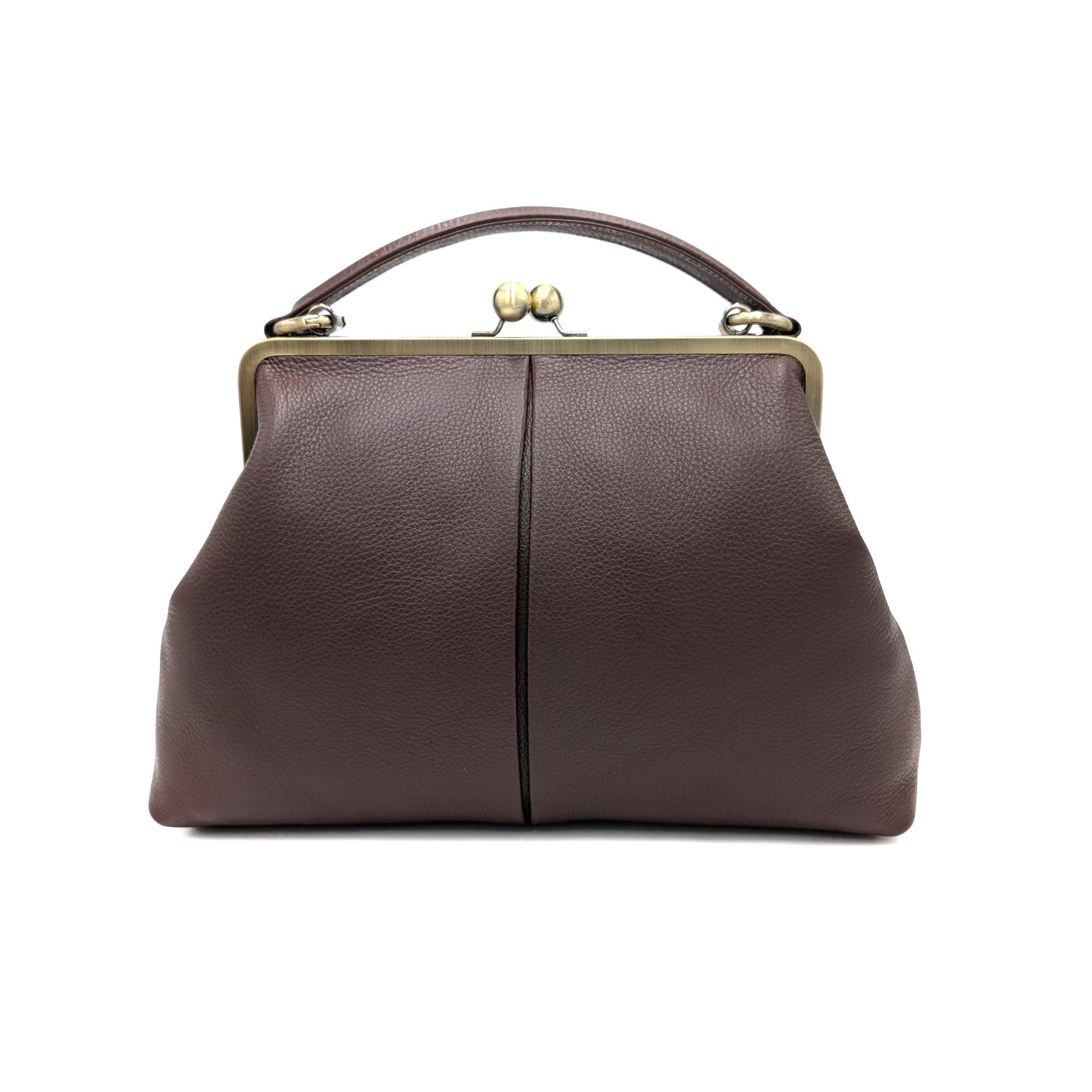 Taschenkinder Handtasche Handtasche Leder 'Große Olive'