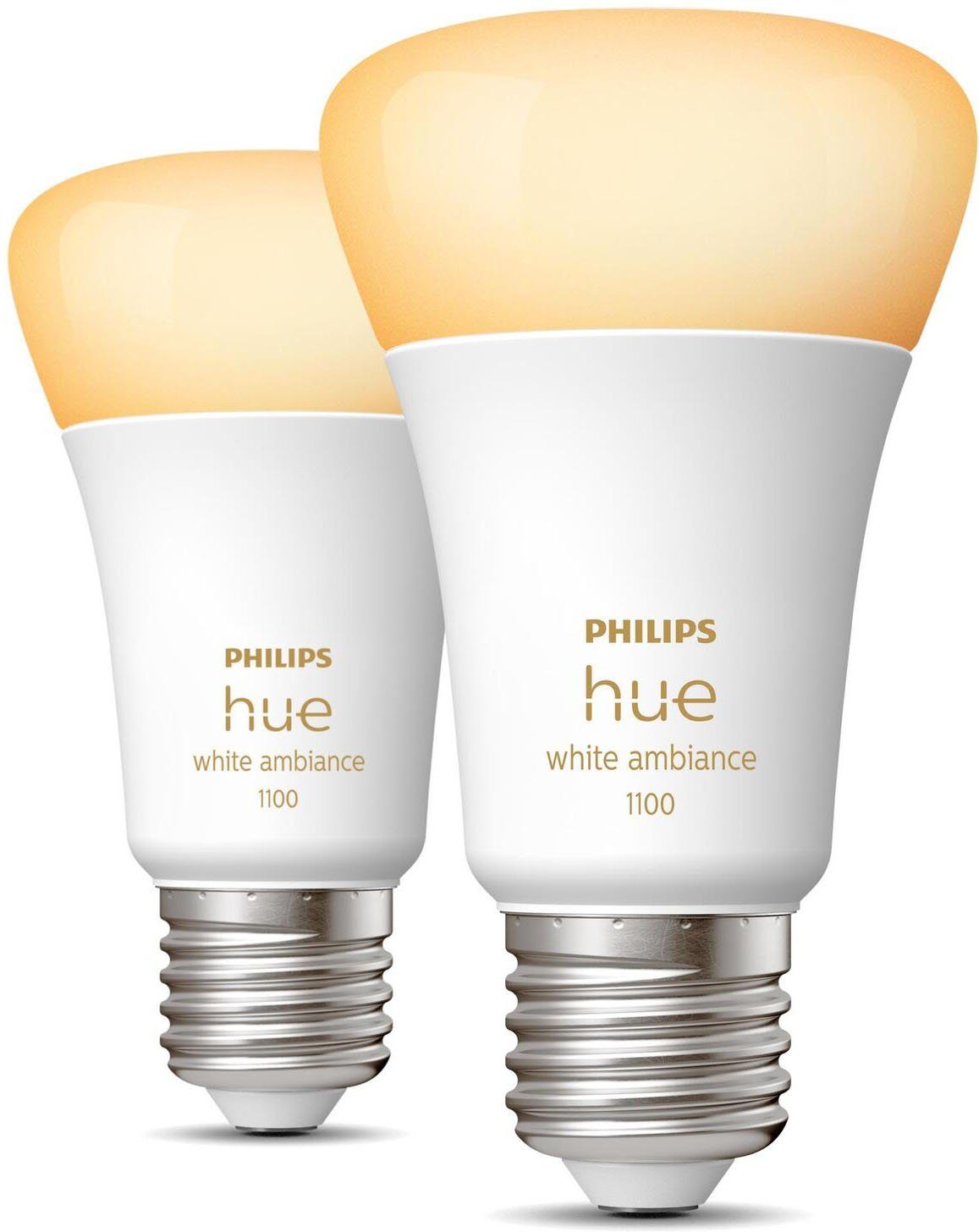 Philips Hue LED-Leuchtmittel White Ambiance E27