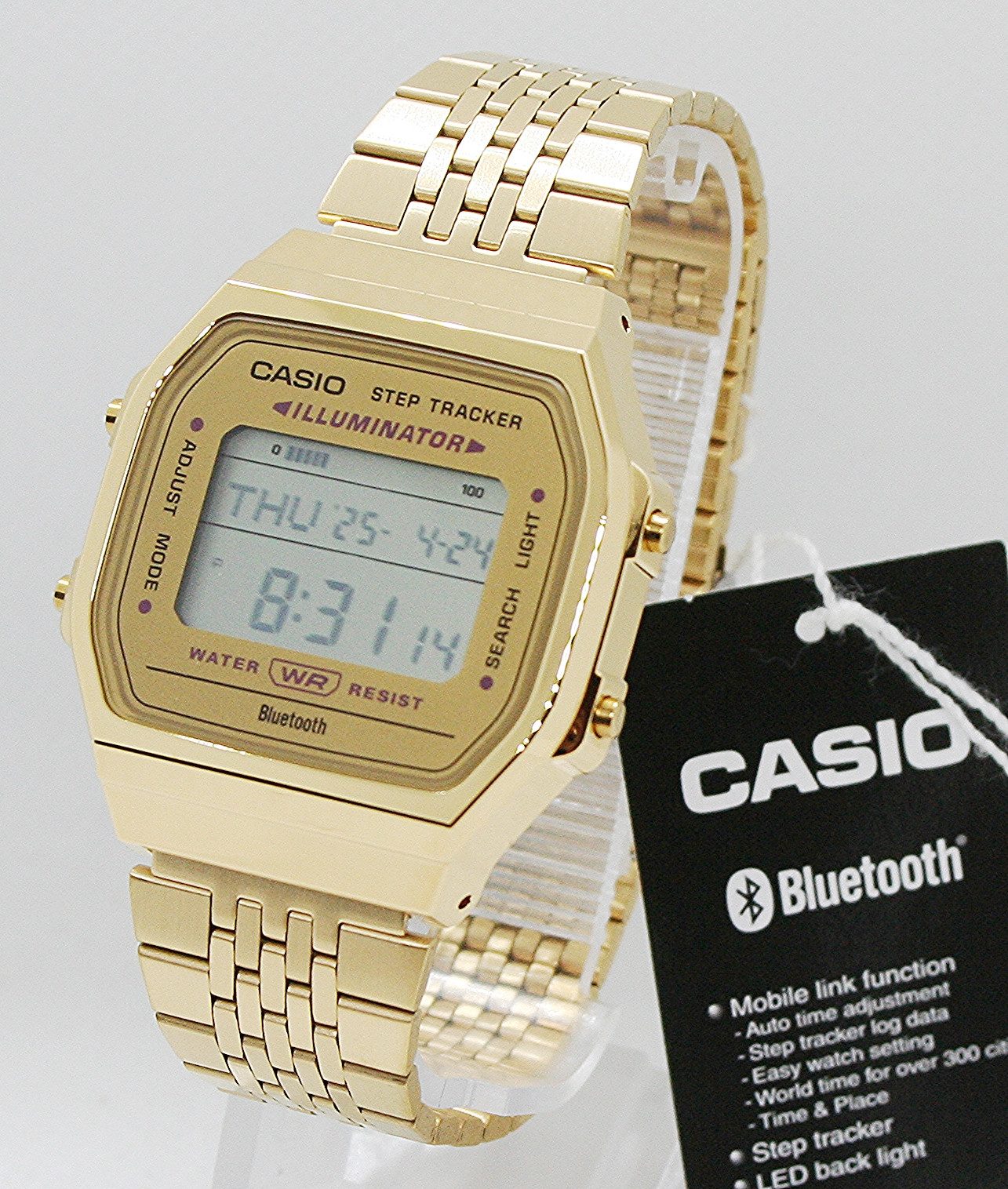 CASIO Digitaluhr Casio Bluetooth Uhr ABL-100WEG-9AEF,