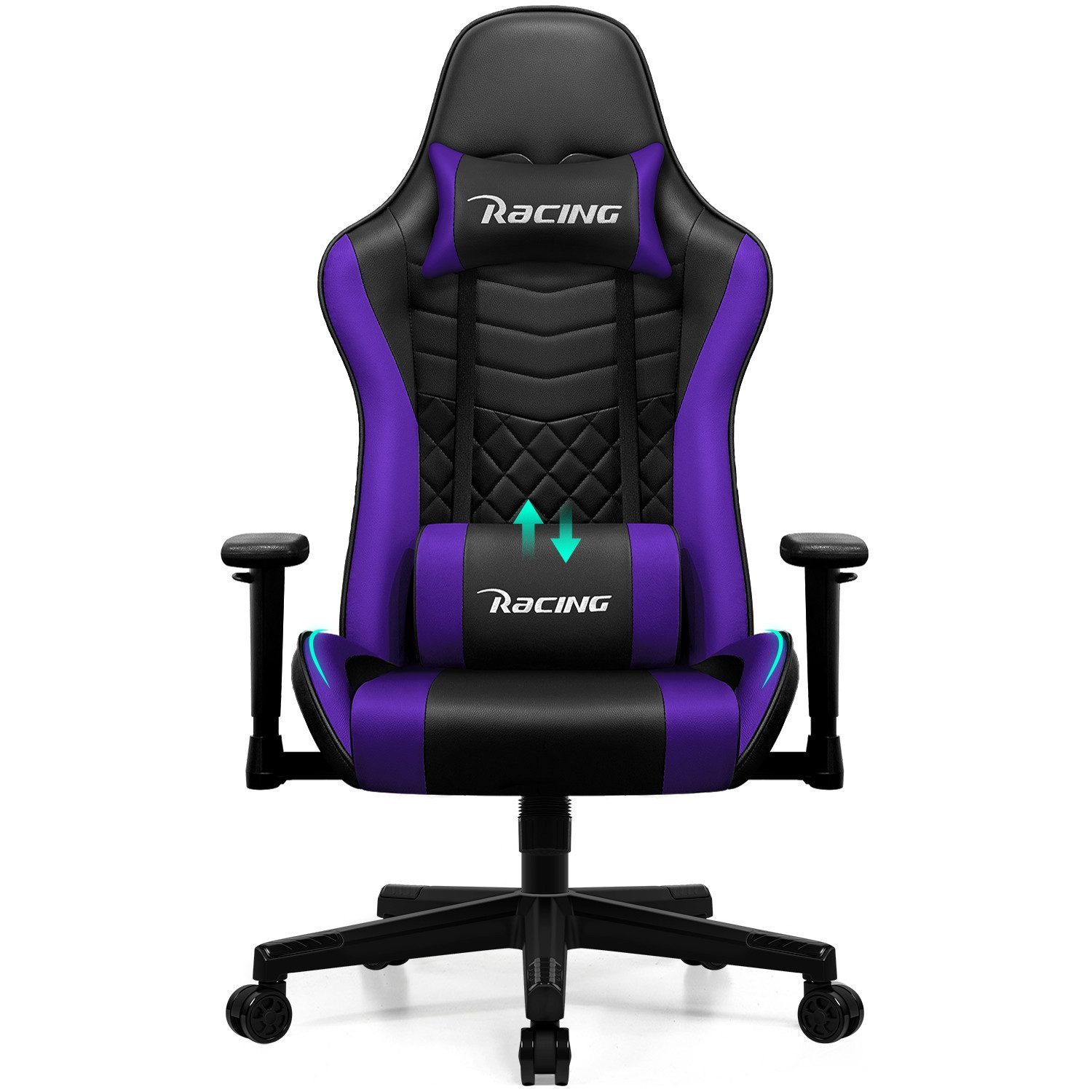 Hiazurm Gaming-Stuhl Gaming Stuhl Ergonomisch Gaming