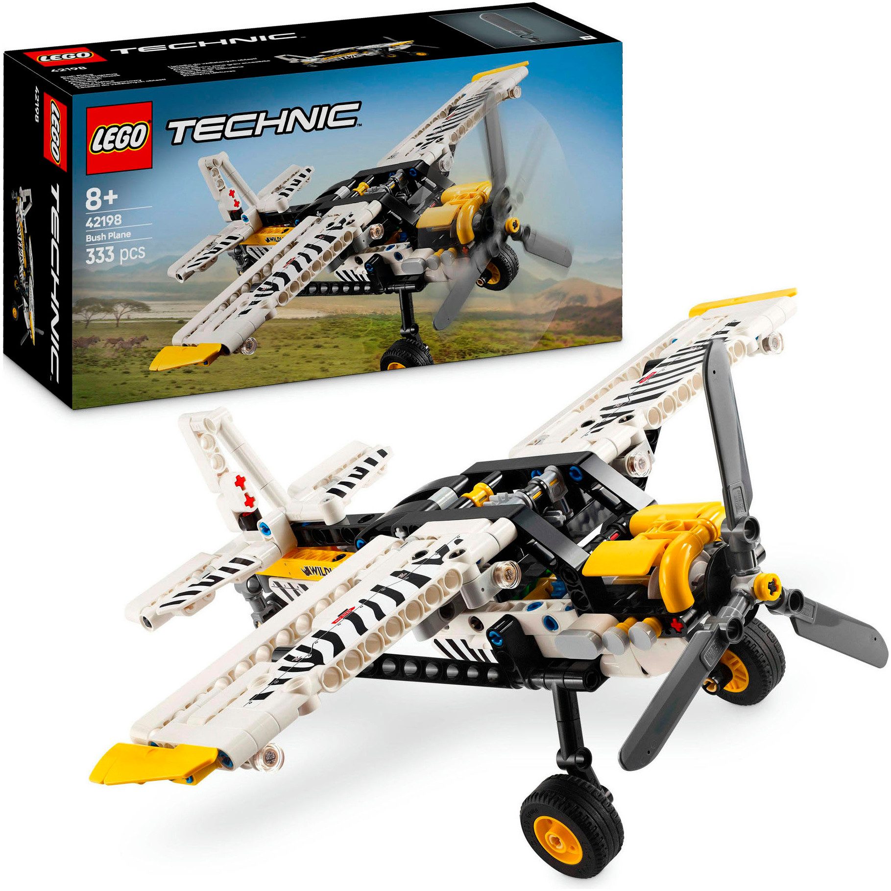 LEGO® Propellerflugzeug (42198), LEGO Technic Konstruktionsspielsteine,