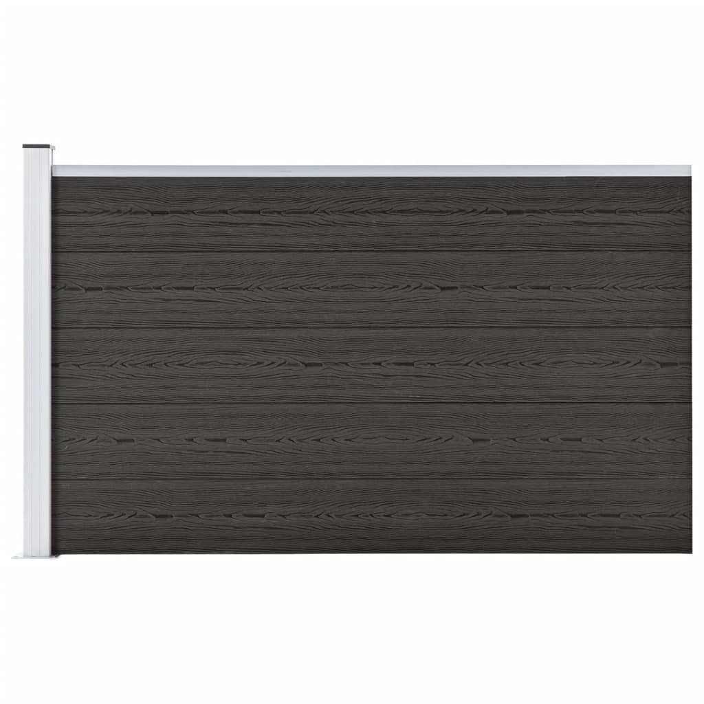 vidaXL Gartenzaun Gartenzaun WPC 175x105 cm