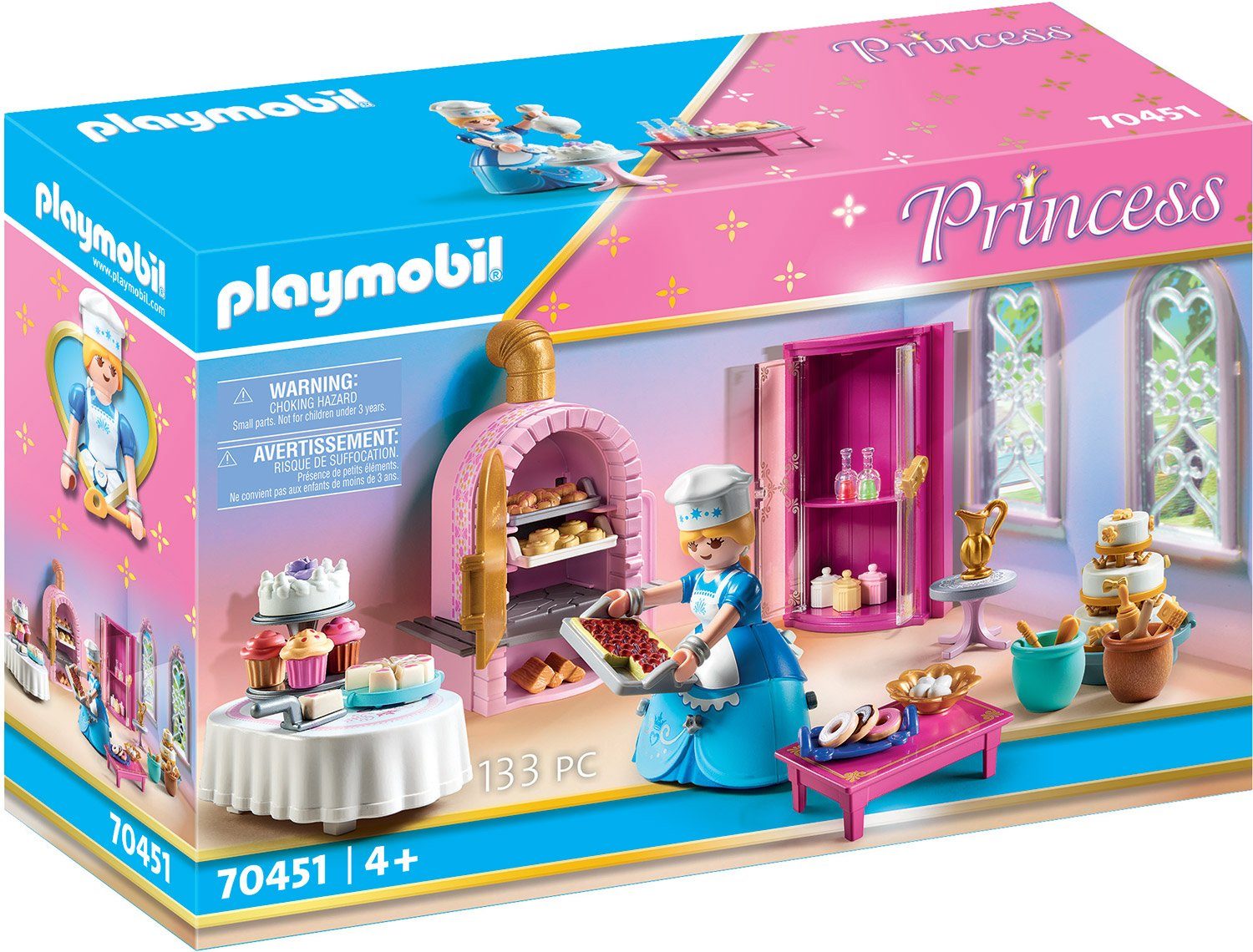 Playmobil® Schlosskonditorei (70451), Princess Konstruktions-Spielset, (133