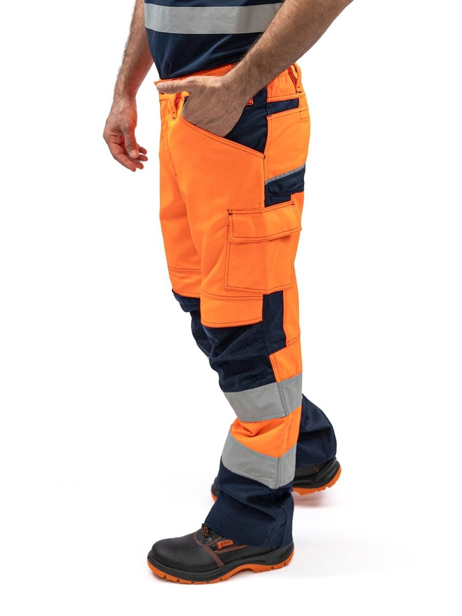 Ismont Arbeitsbundhose Warnschutz-Bundhose OTTOMAN