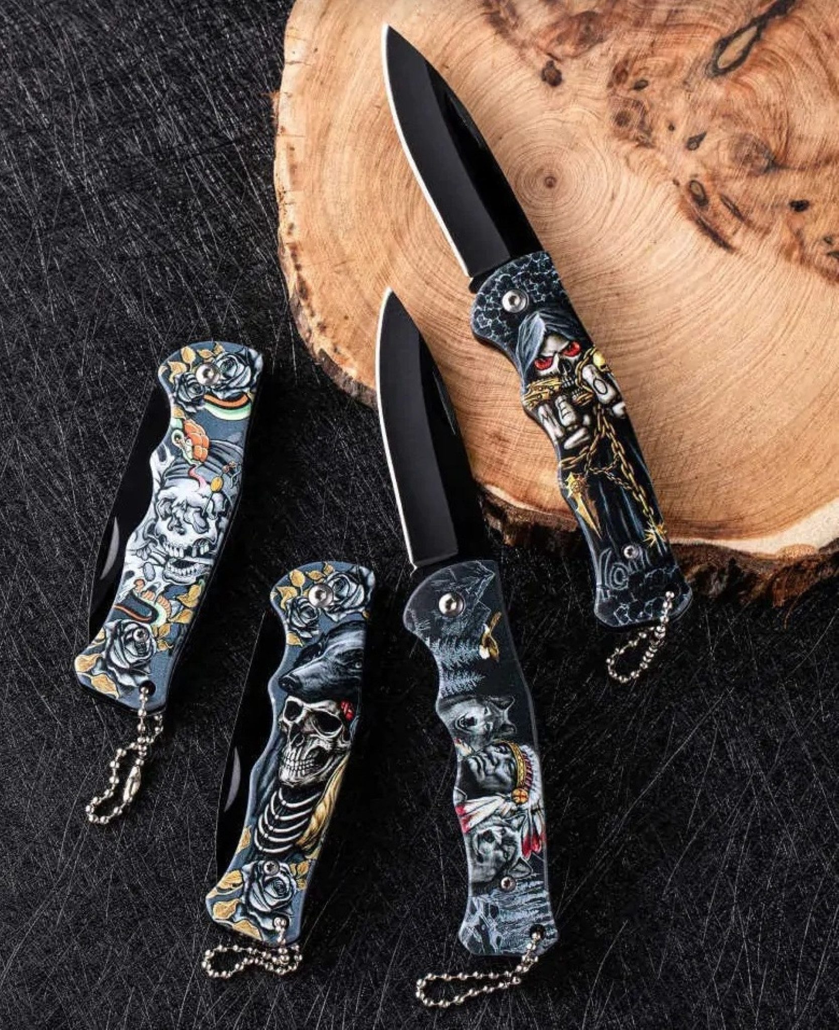 Foxter Taschenmesser Jagd Rettung Klappmesser Survival