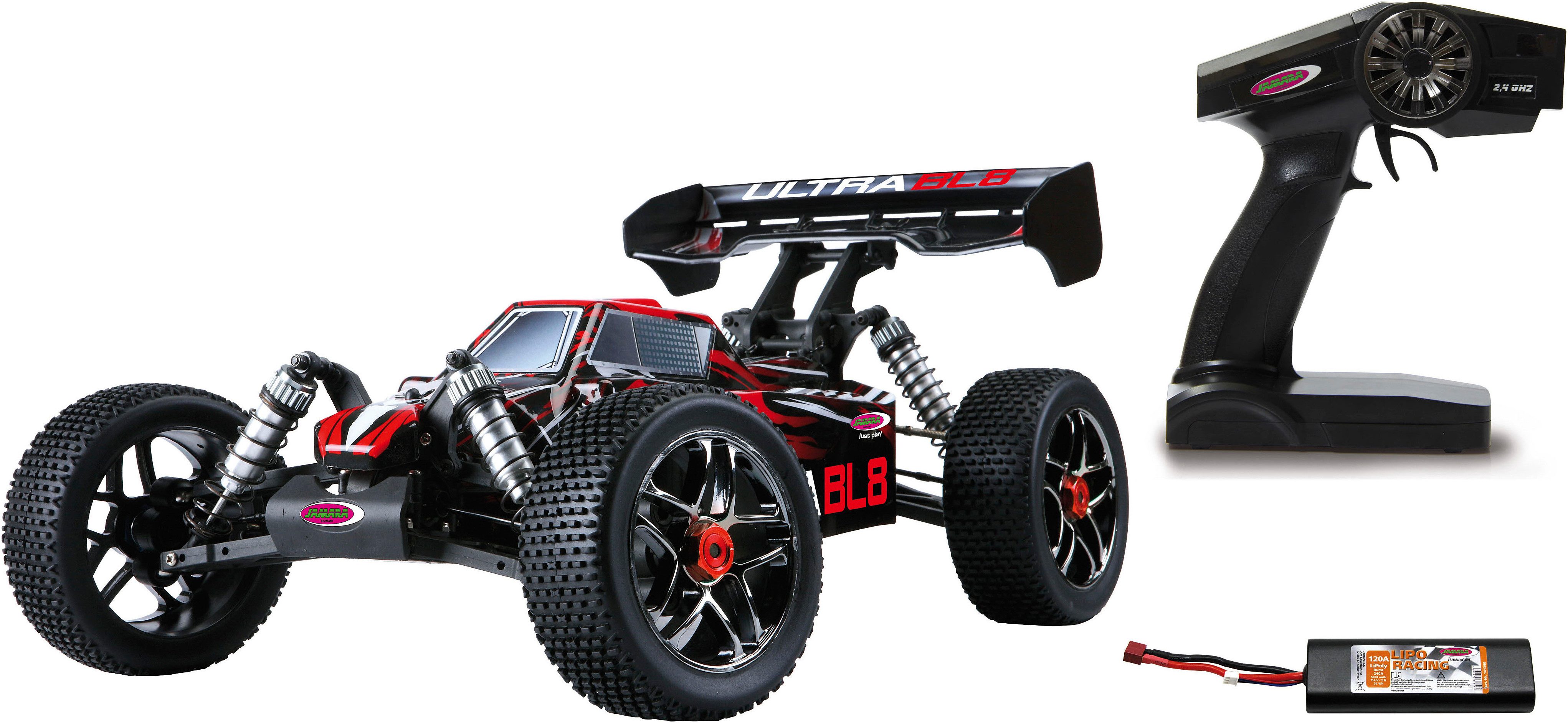 Jamara RC-Buggy Ultra BL8 Buggy 4WD,