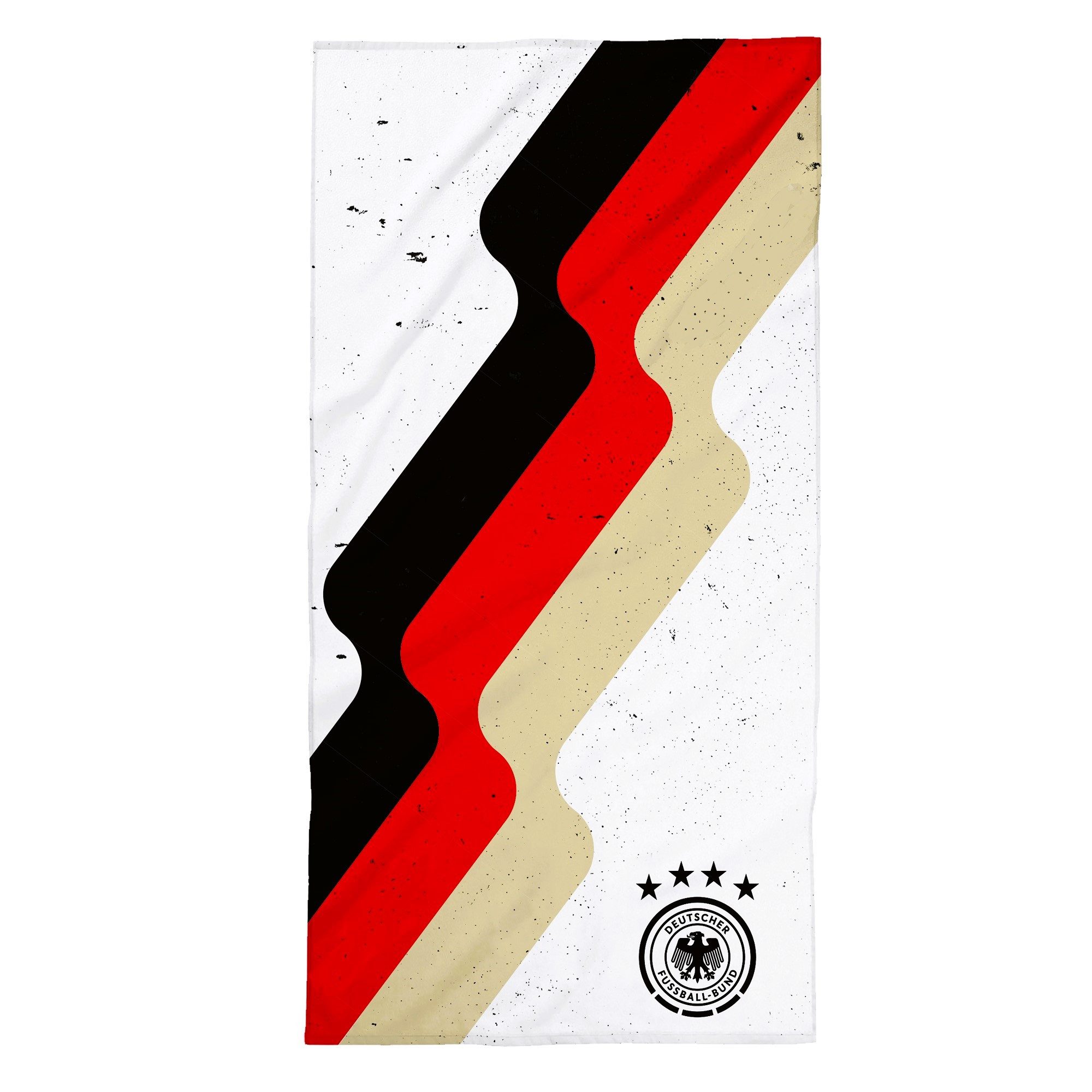 Deutscher Fußball-Bund Sporthandtuch DFB Handtuch weiß