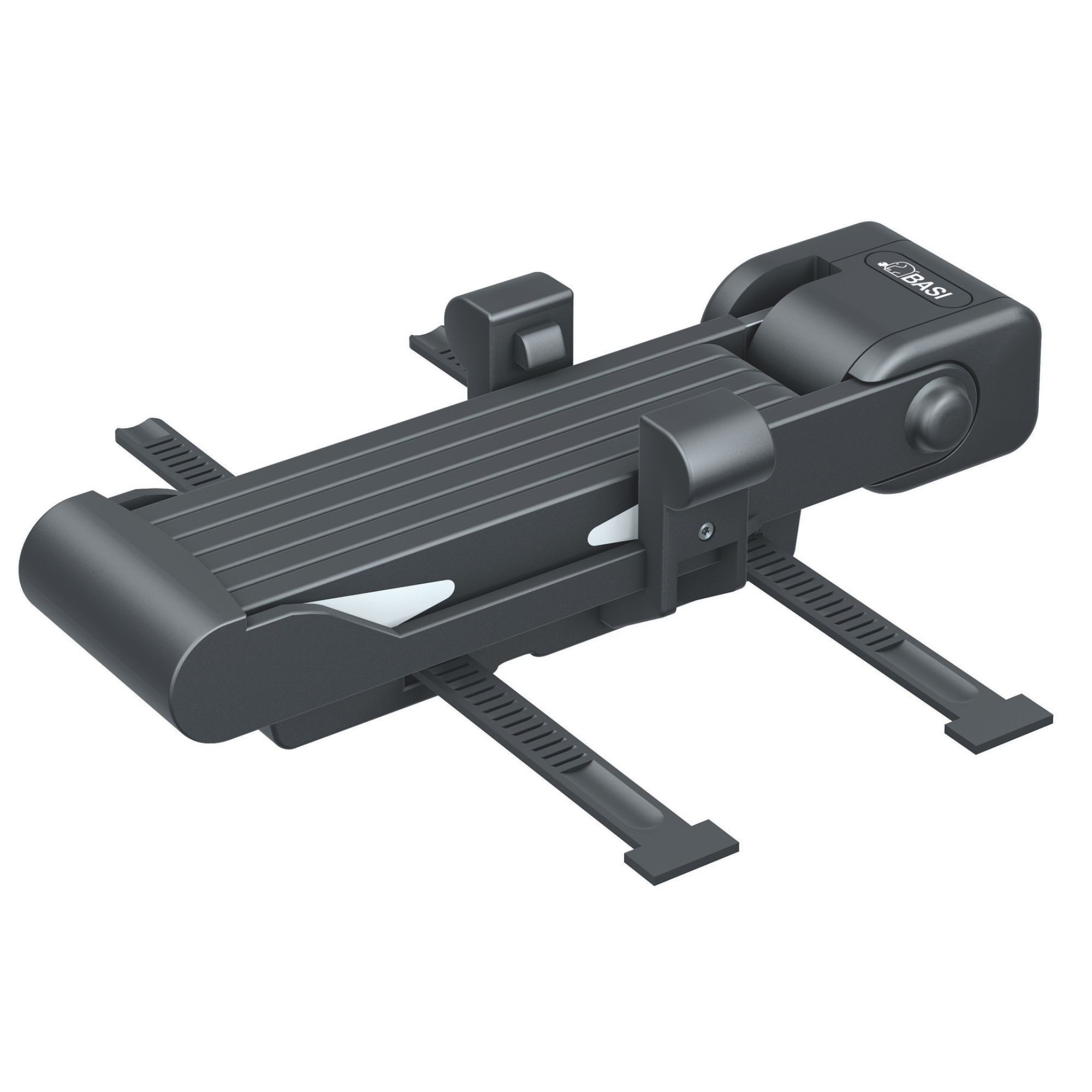 BASI Kabelbinder Fahrradschloss mit Rahmenhalterung (Packung)