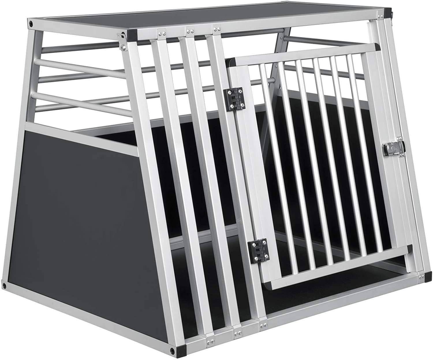 EUGAD Tiertransportbox, Alu Hundebox Reisebox Autobox