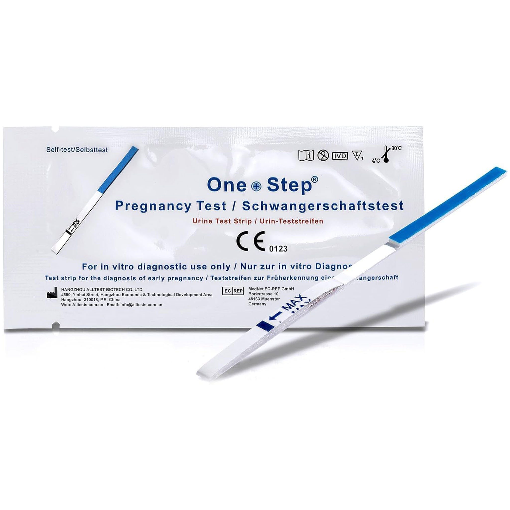 One+Step Schwangerschaftstest ultraempfindlicher Schwangerschaftstest Urintest –