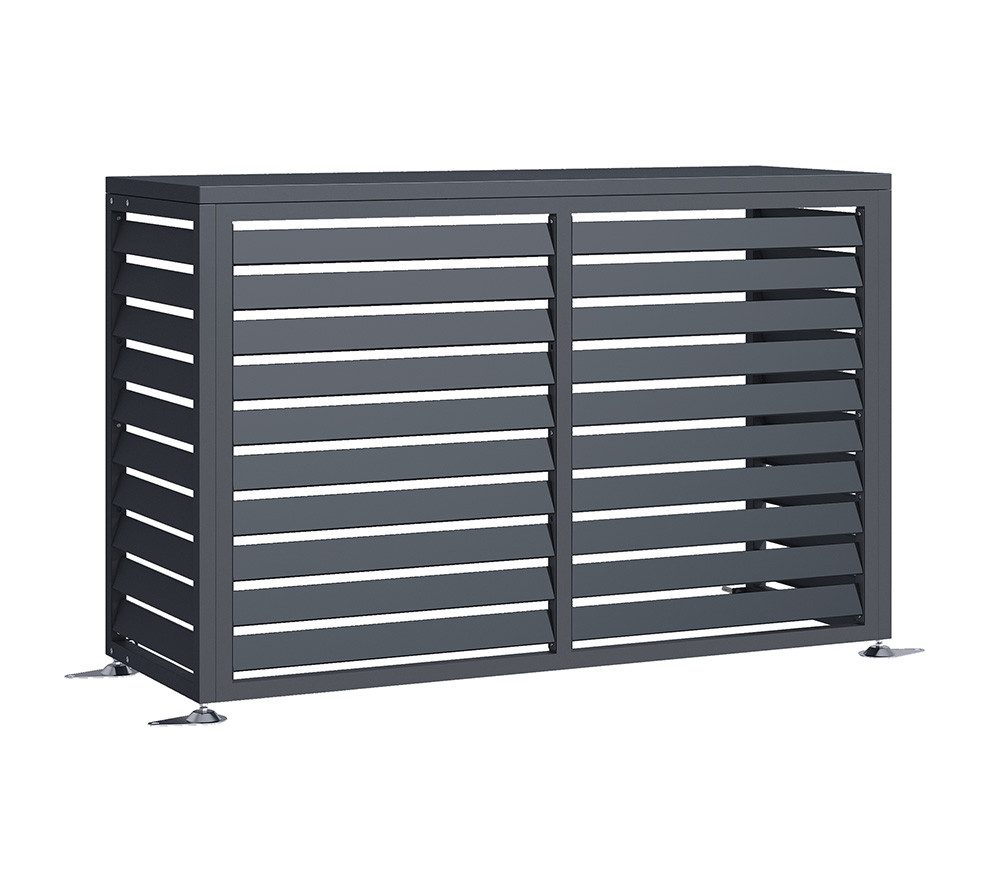 WESTMANN Wärmepumpen-Verkleidung Boxa M, Klimanlage/Wärmepumpe, höhenverstellbar(5