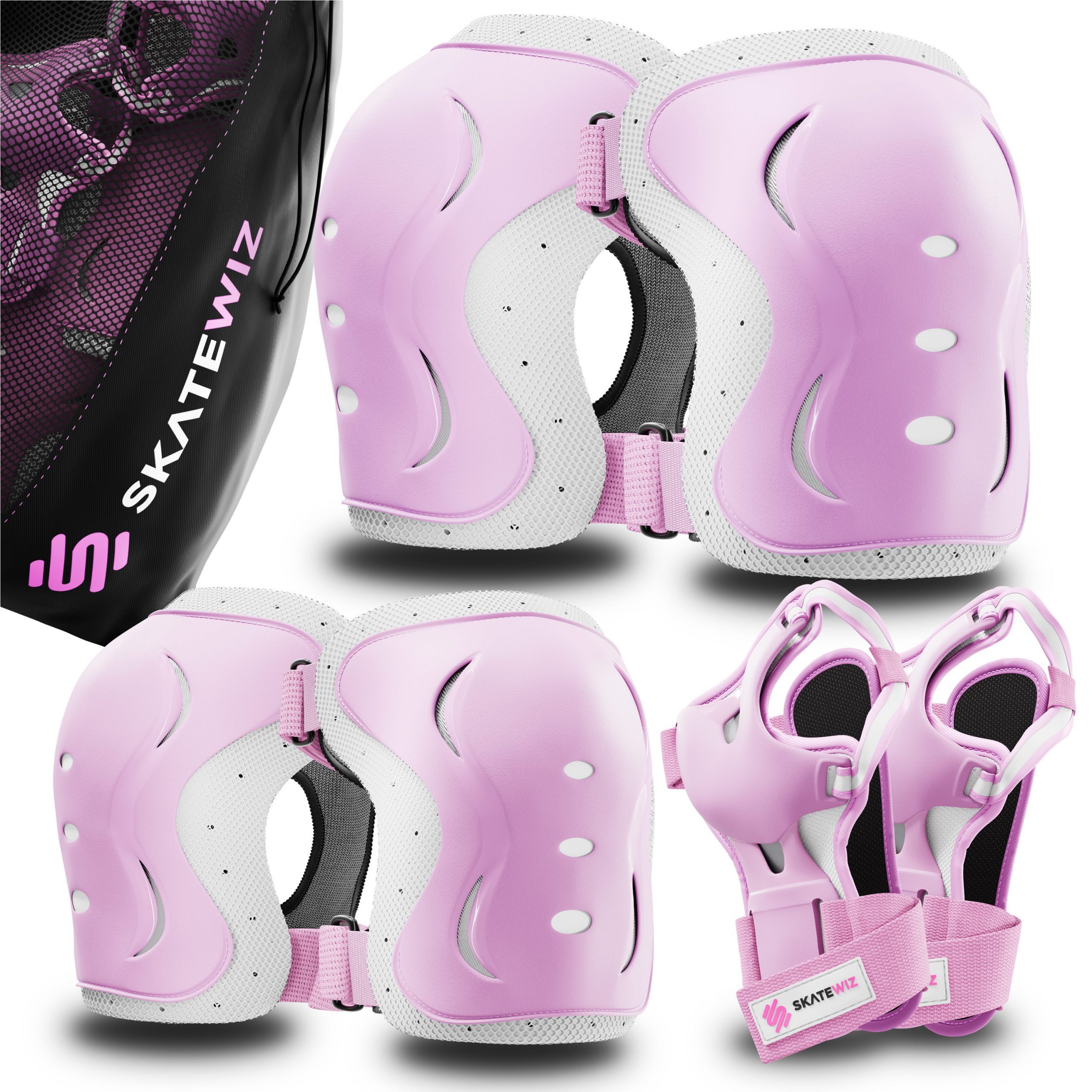 SKATEWIZ Protektoren-Set Schoner Inliner Geschenke für