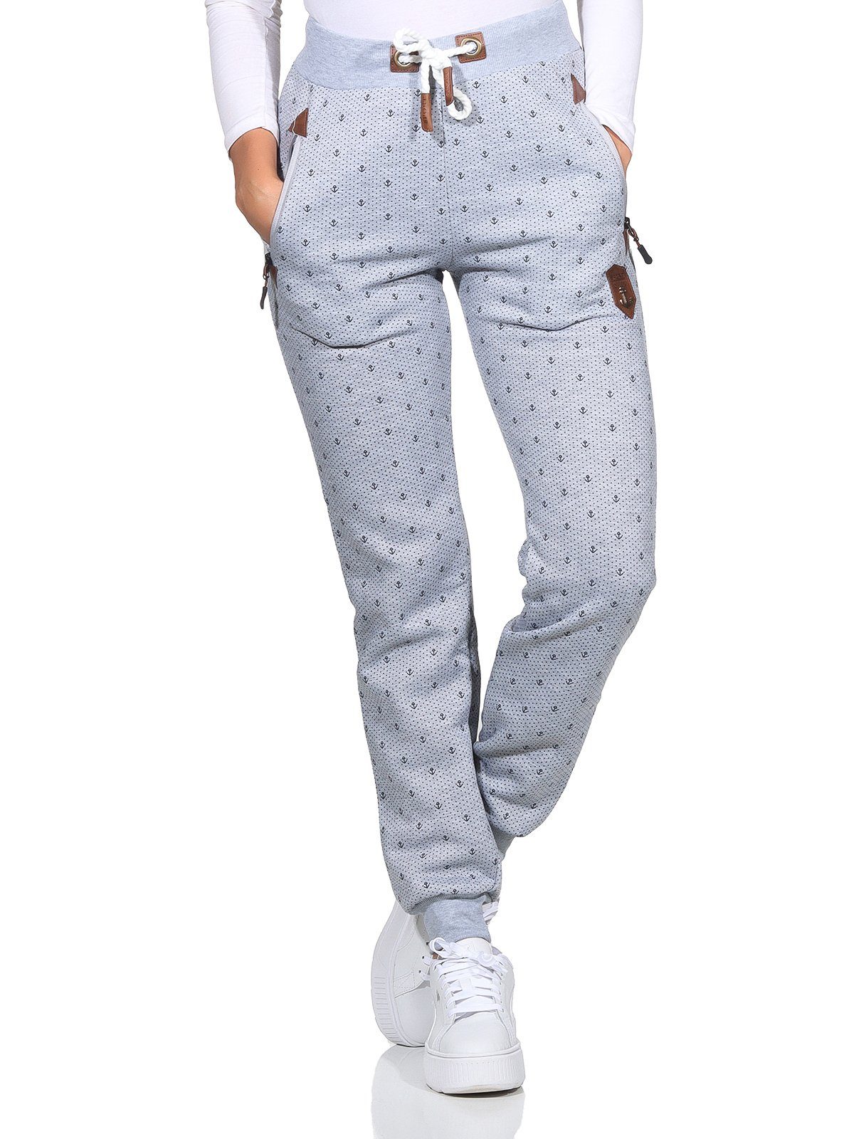 Aurela Damenmode Jogginghose Thermo Jogginghose Damen