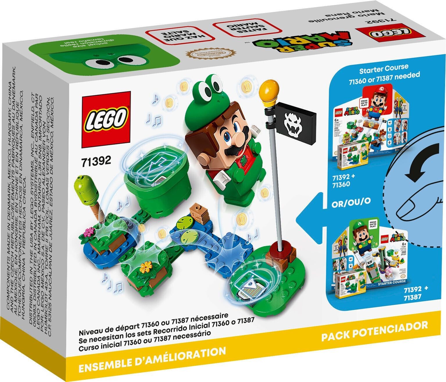 LEGO® LEGO® Super Mario Frosch-Mario Anzug
