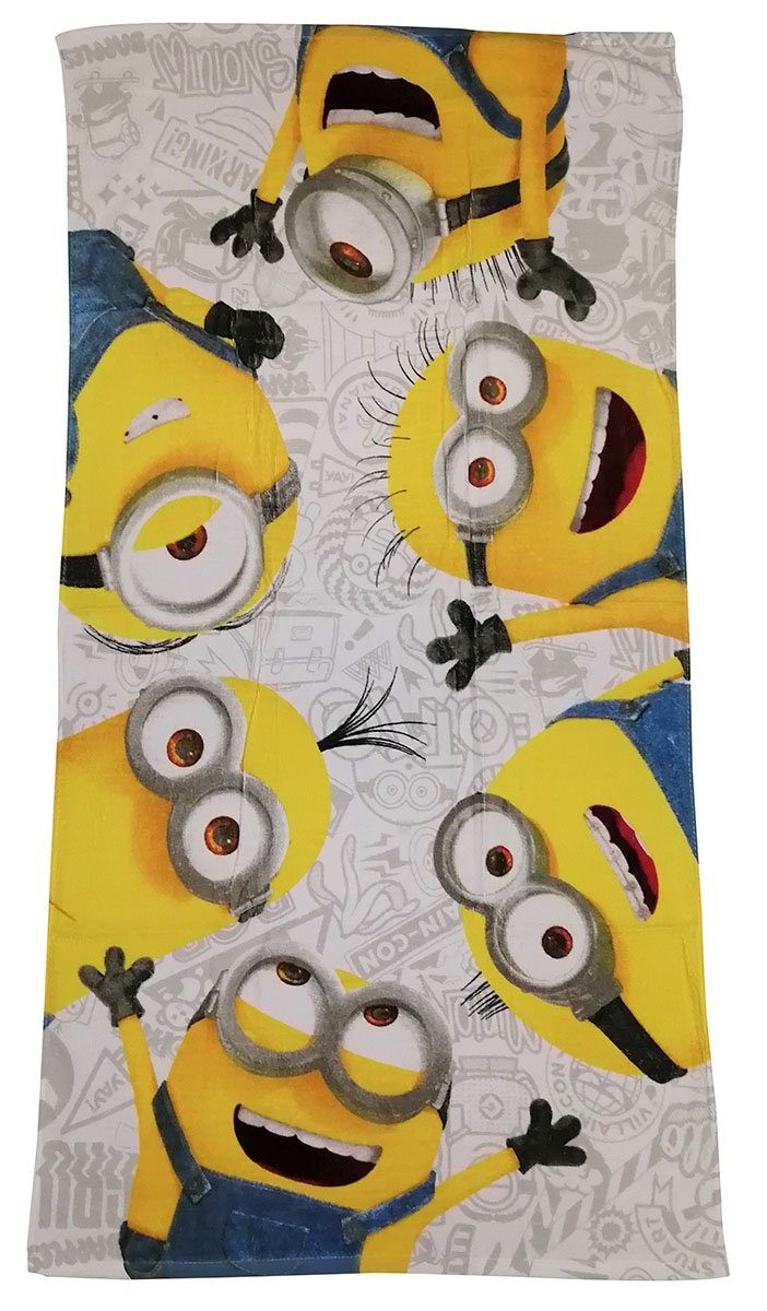 Minions Strandtücher Minions, Frottee (1-St), Motivtuch