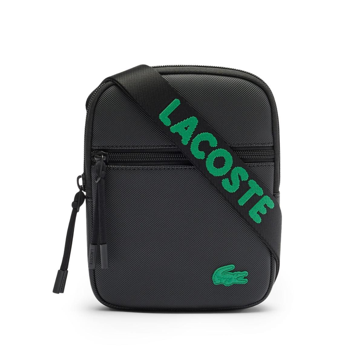 Lacoste Umhängetasche Lacoste Jacquard Webbing Noir