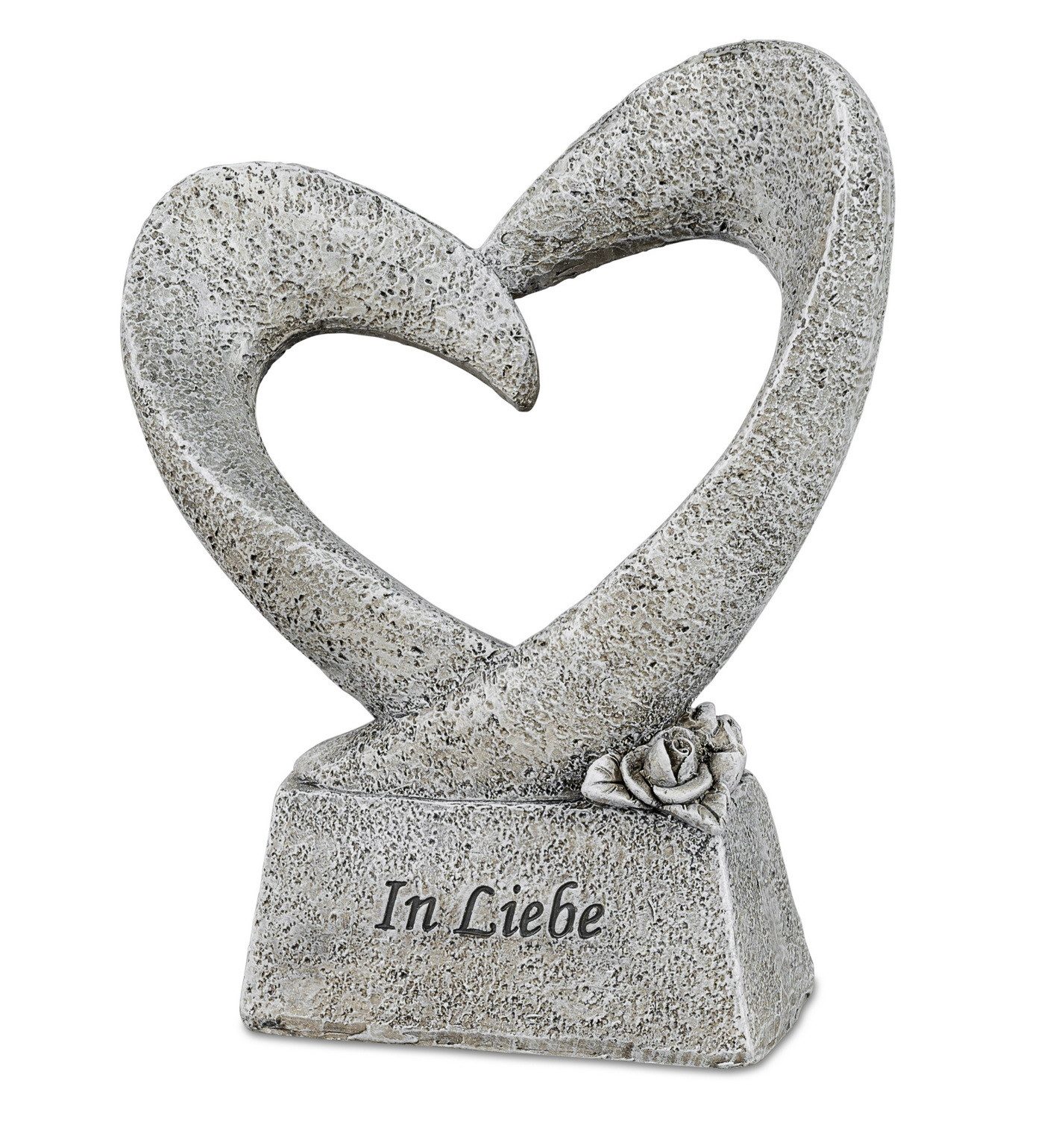 Kaufhaus le petit Dekofigur Grabschmuck Herz