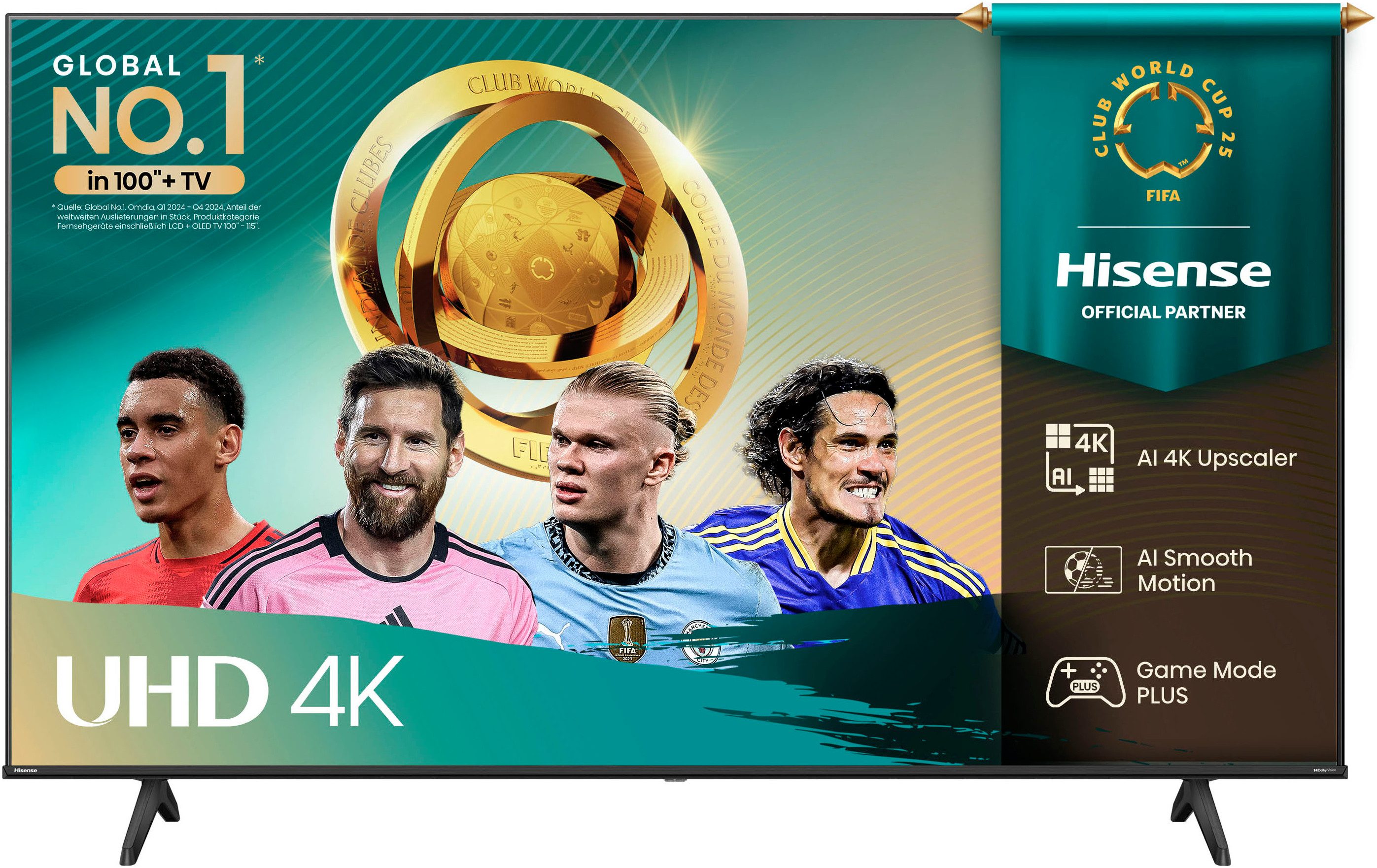 Hisense 65E6NT LED-Fernseher (164 cm/65 Zoll,