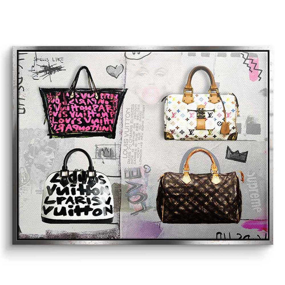DOTCOMCANVAS® Leinwandbild Louis Vuitton, Leinwandbild Louis
