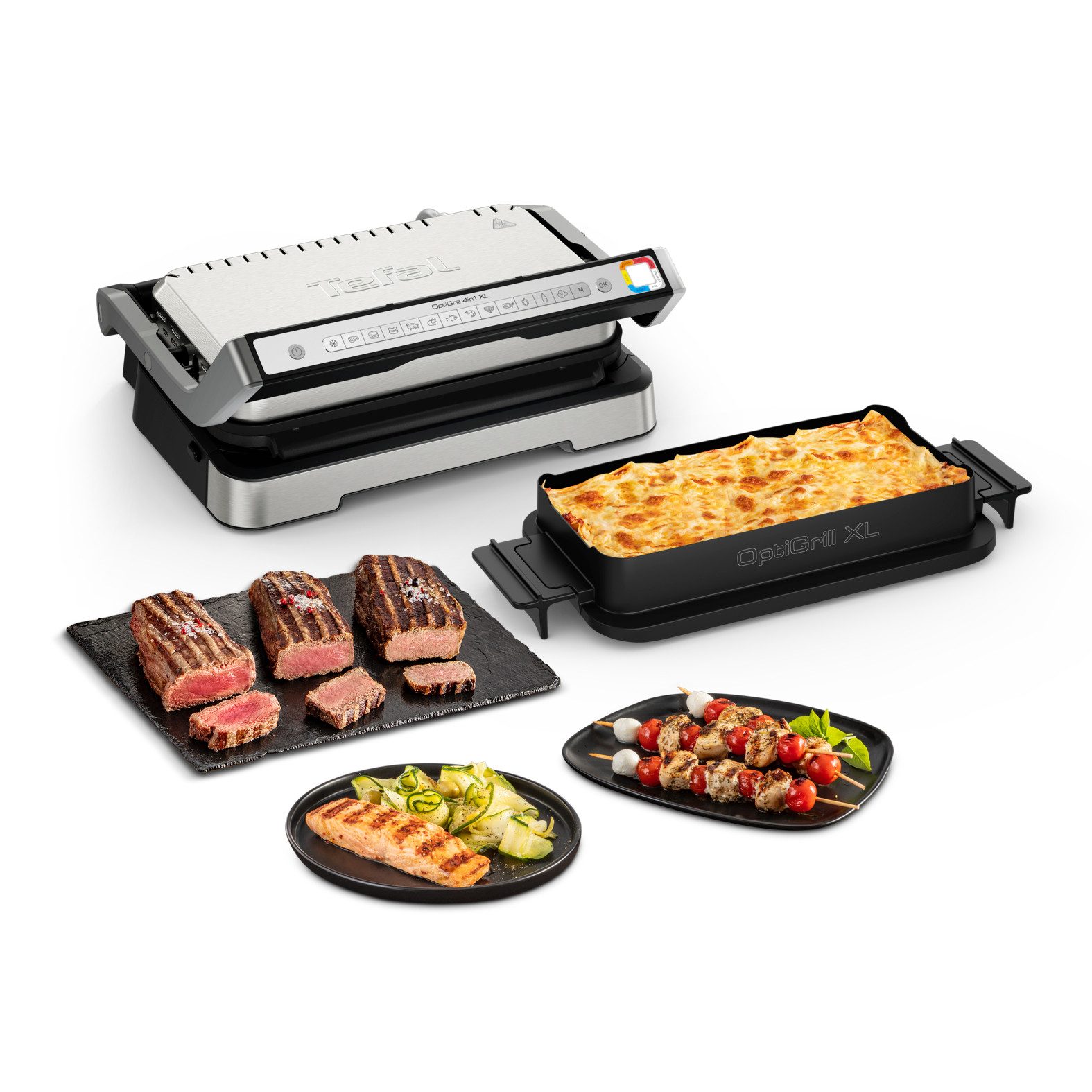 Tefal Kontaktgrill OptiGrill 4in1 XL, Grill/Barbeque/Backofen/komplette