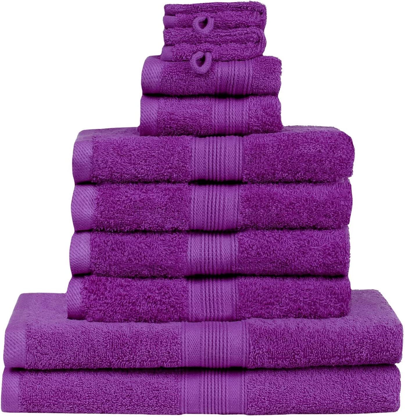 GREEN MARK Textilien Handtuch Set 10er