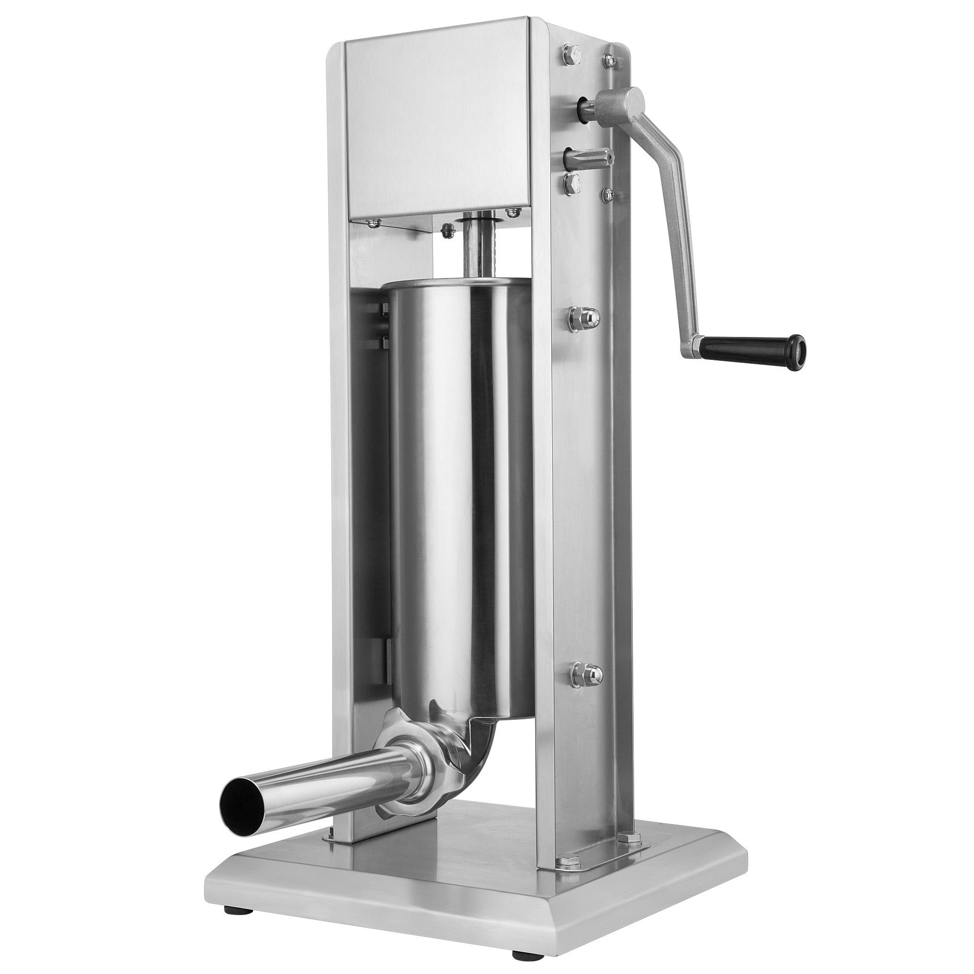 Zelsius Wurstfüllaufsatz Profi Wurstfüllmaschine, 5 Liter,