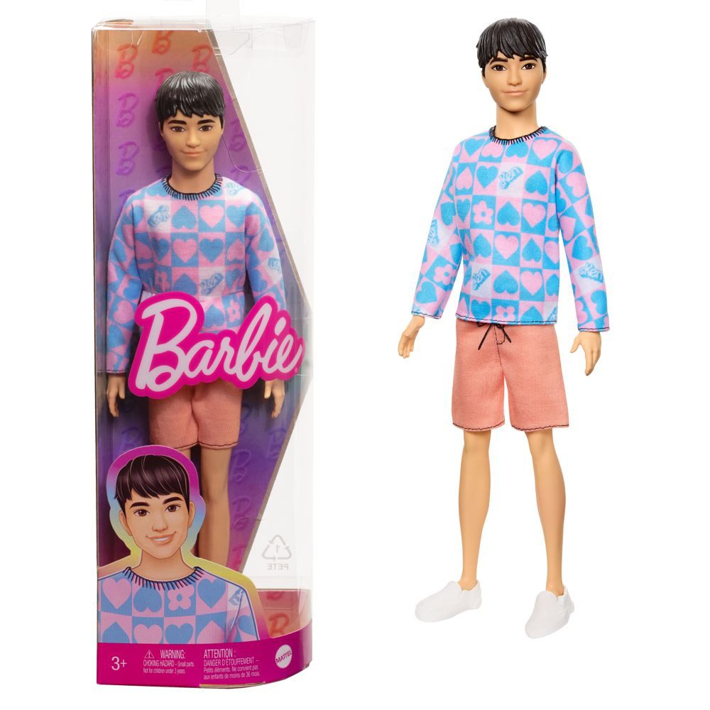 Barbie Anziehpuppe Ken Puppe im Preppy-Style