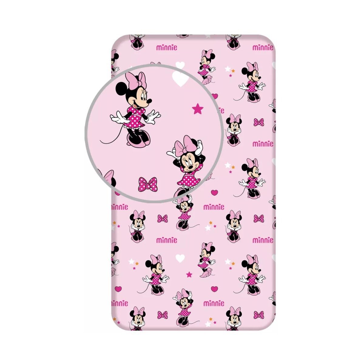 Disney Spannbettlaken Disney Minnie Pretty in
