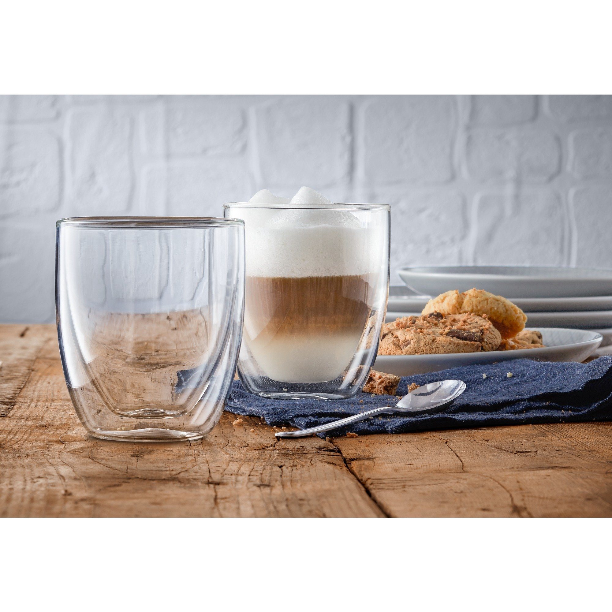 WMF Gläser-Set Kult Coffee, Glas, doppelwandige