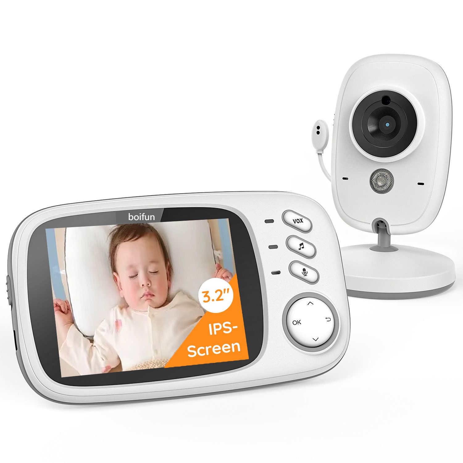 Boifun Babyphone Babyphone mit Kamera VOX