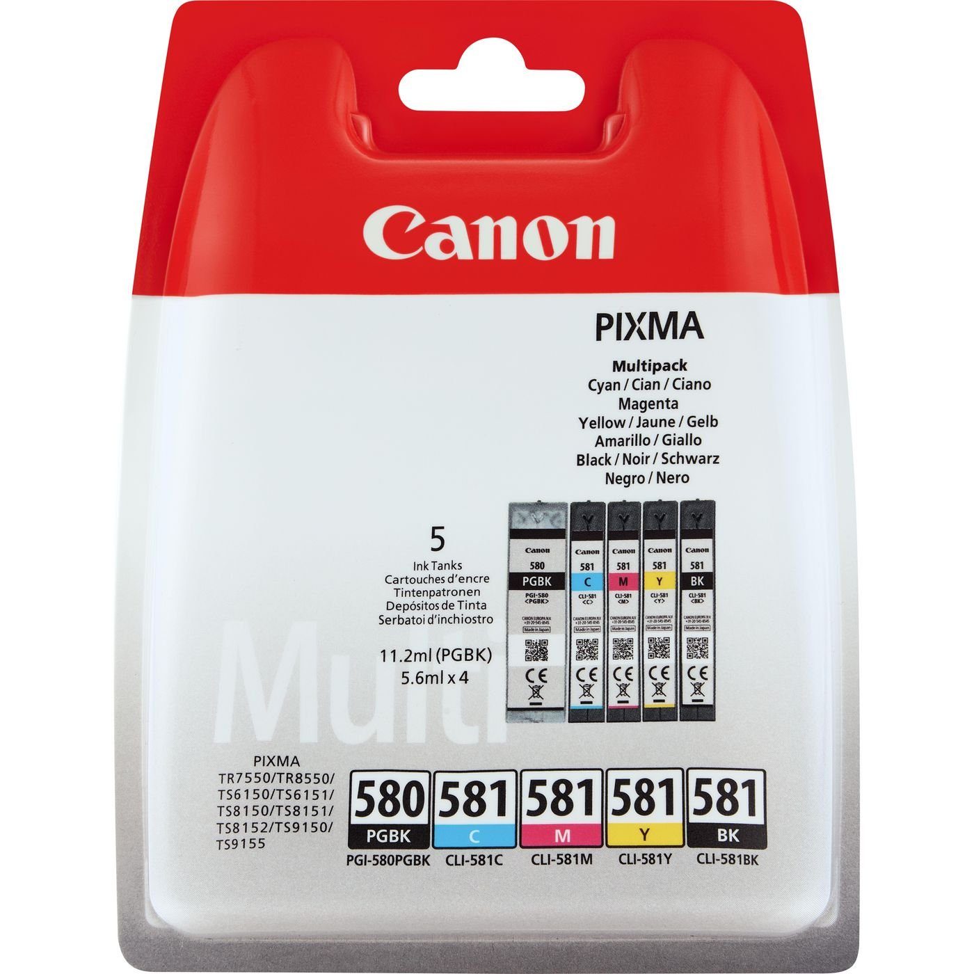 Canon 5 Canon Original Patronen PGI-580