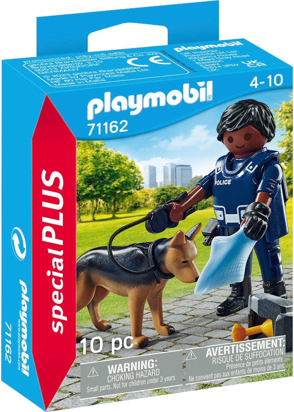 Playmobil® Polizist mit Spürhund (71162), Special