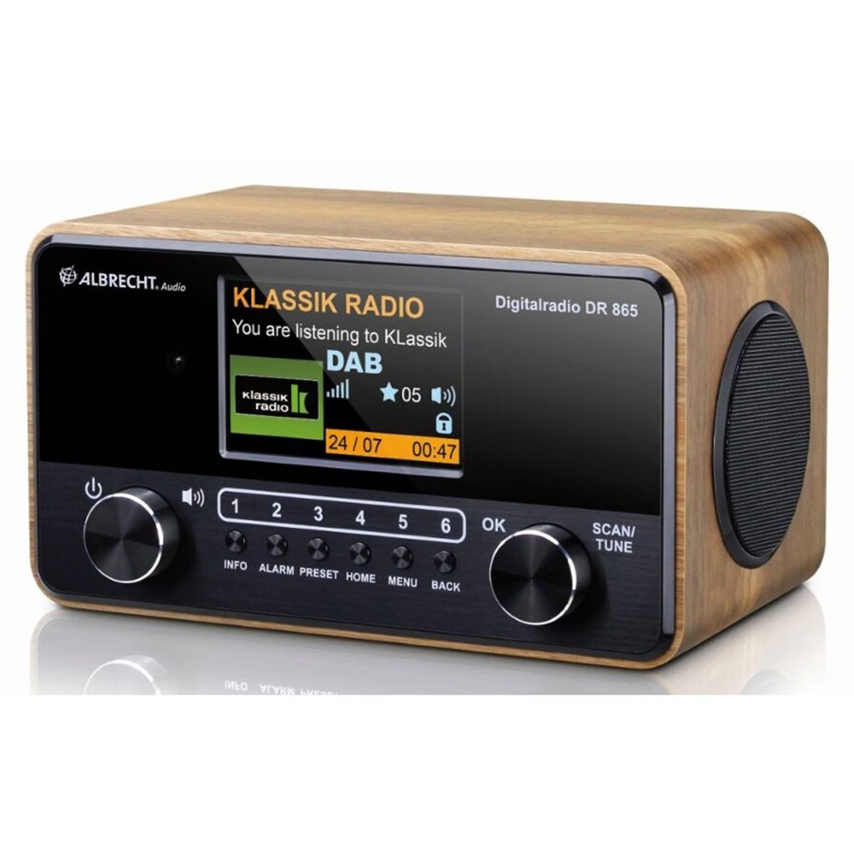 Albrecht DR 865 Seniorenradio Radio