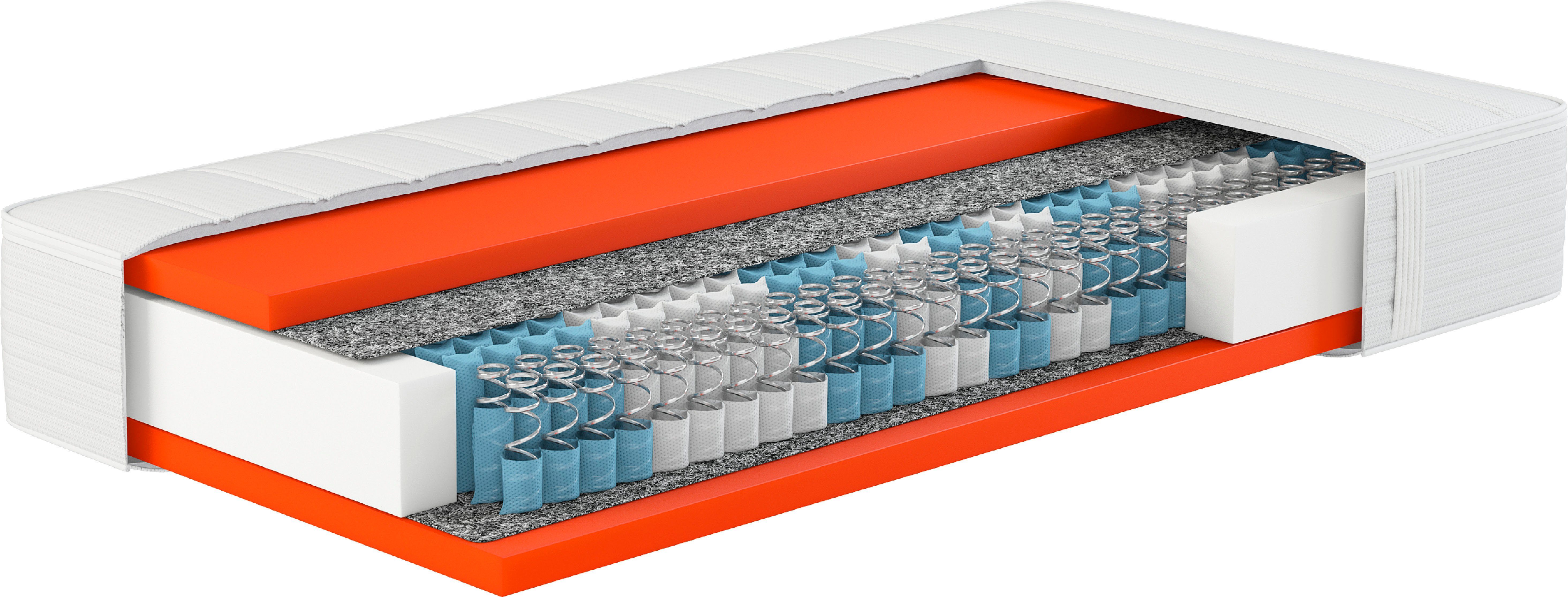 Boxspringmatratze Dynamic TFK, innovativer Lumatex-Hybridschaum, Hn8