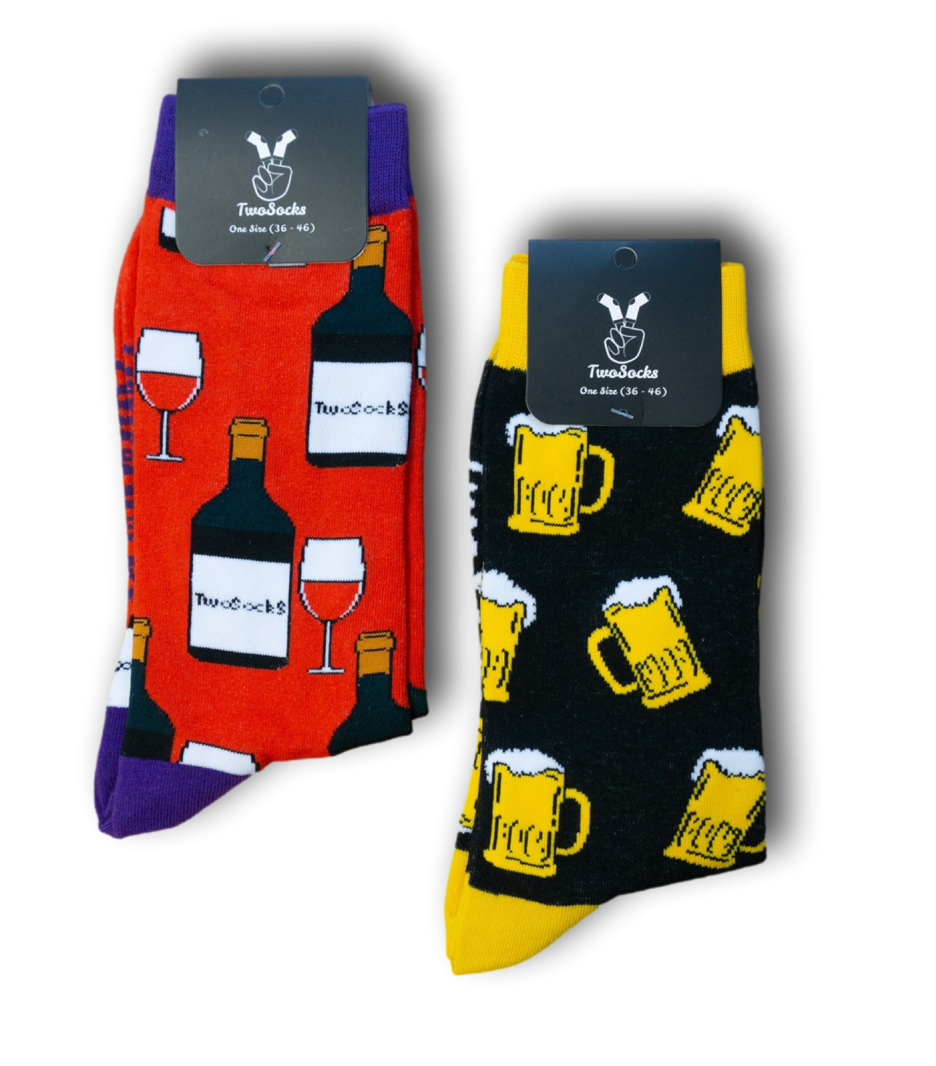 TwoSocks Freizeitsocken Lustige Socken Bier Socken,