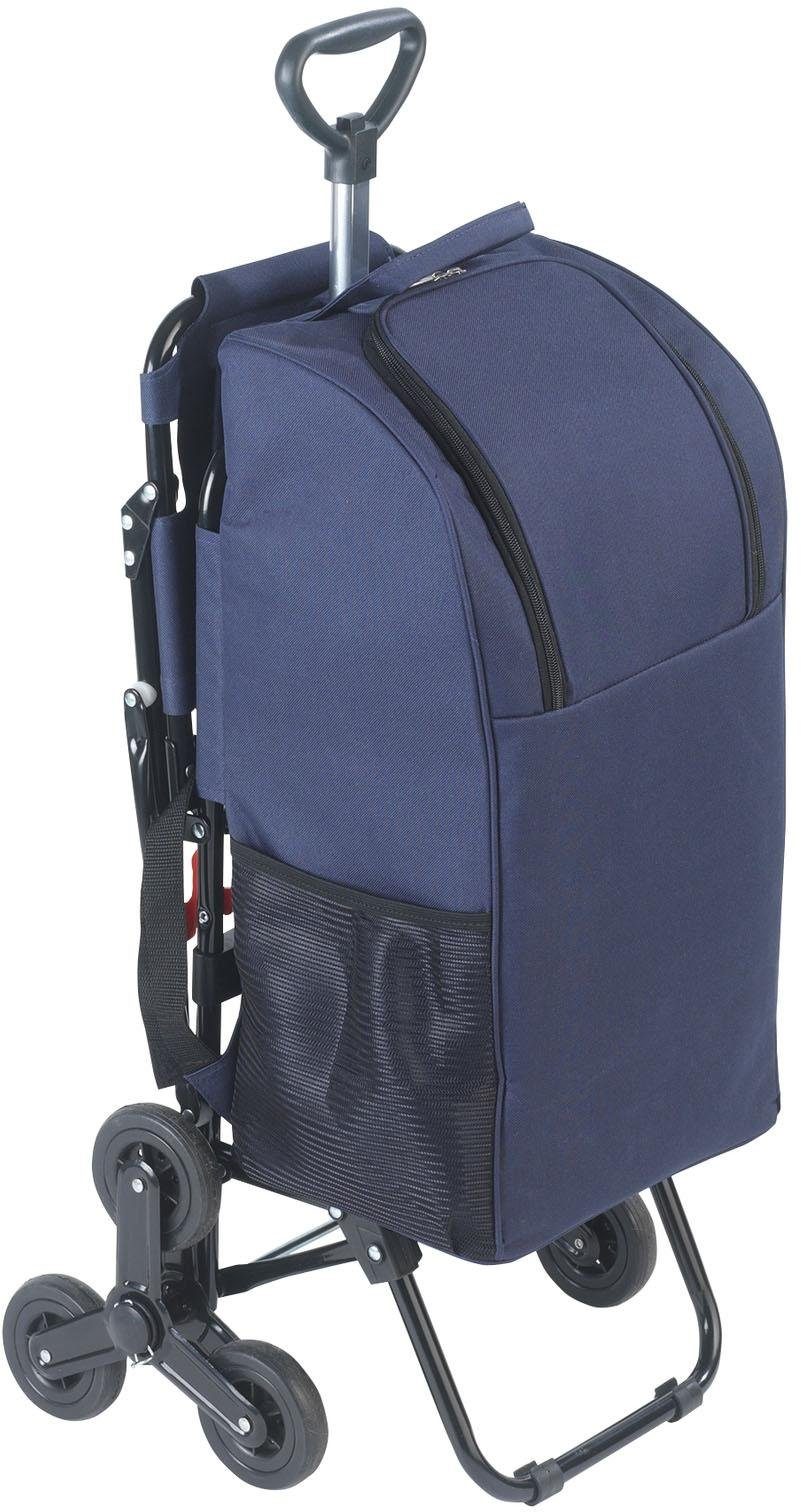 WENKO Einkaufstrolley, 35 l, mit Sitz