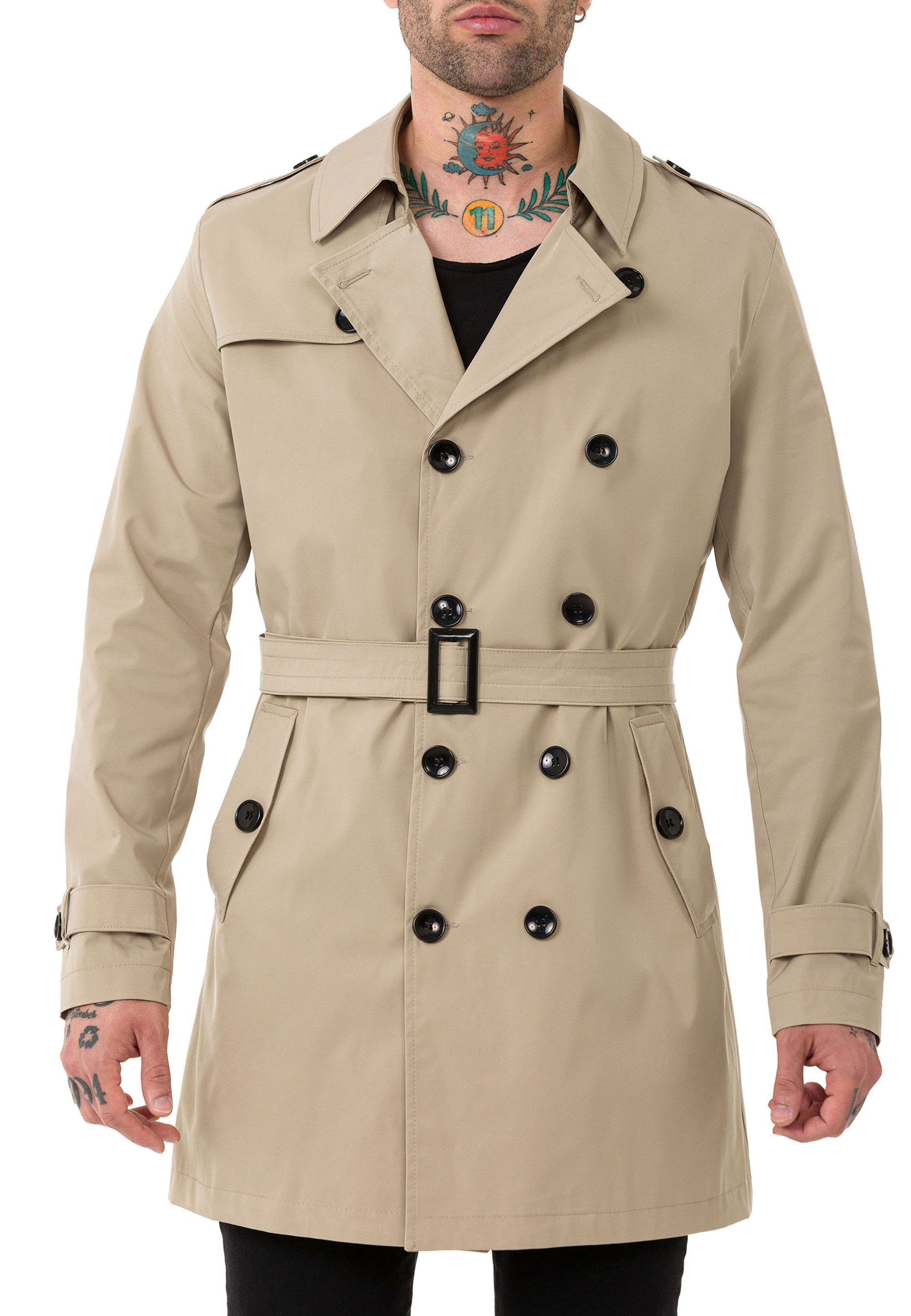RedBridge Trenchcoat Red Bridge Herren Mantel