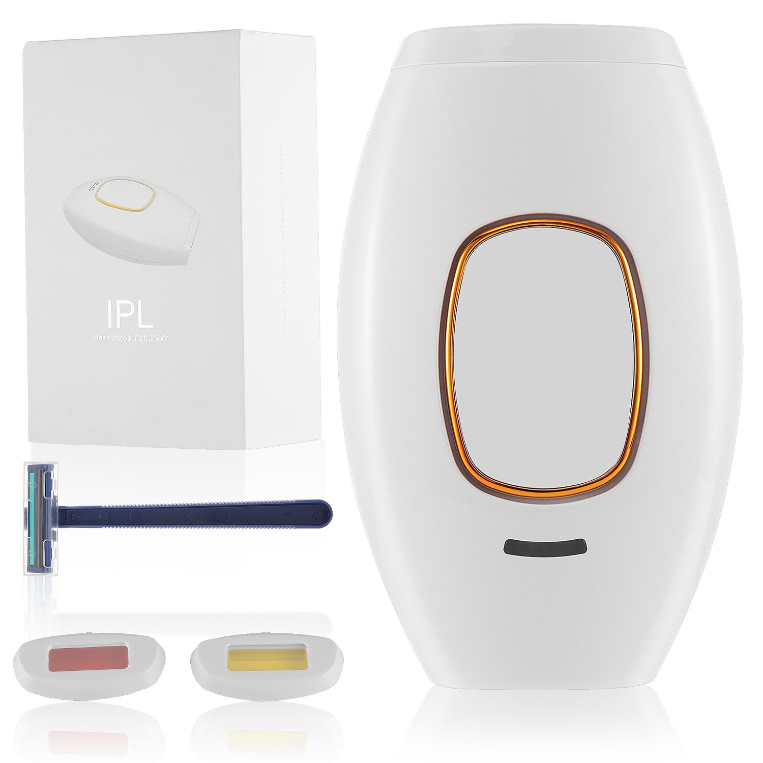 LETGOSPT IPL-Haarentferner IPL Haarentfernungsgerät,Laser Epilierer, Mit