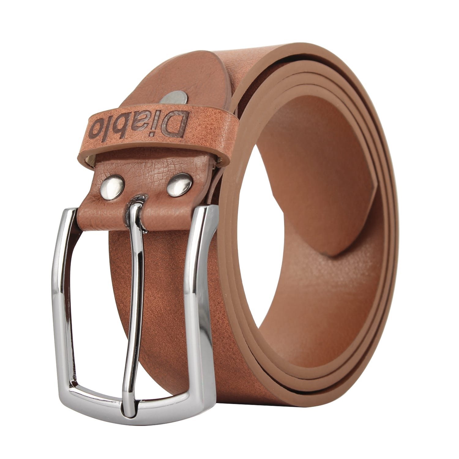 DIABLO ITALY Ledergürtel Herren Ledergürtel, Herren