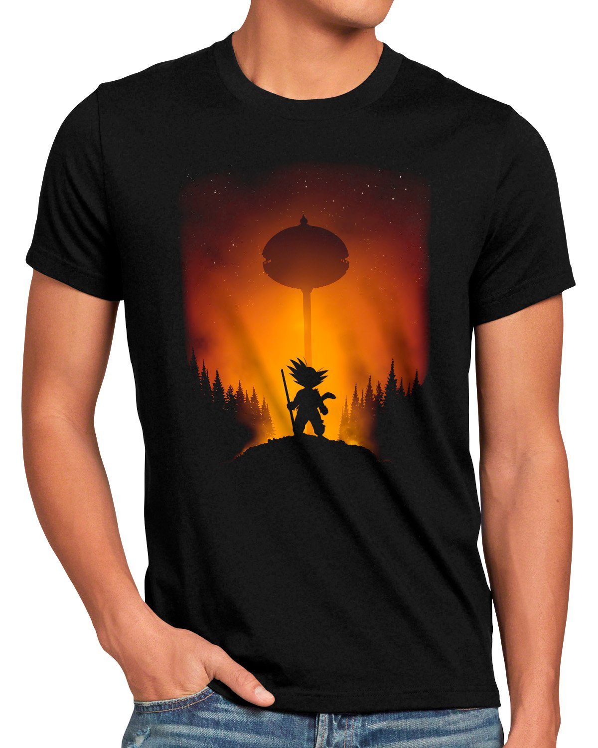 style3 T-Shirt Korin Tower super dragonball