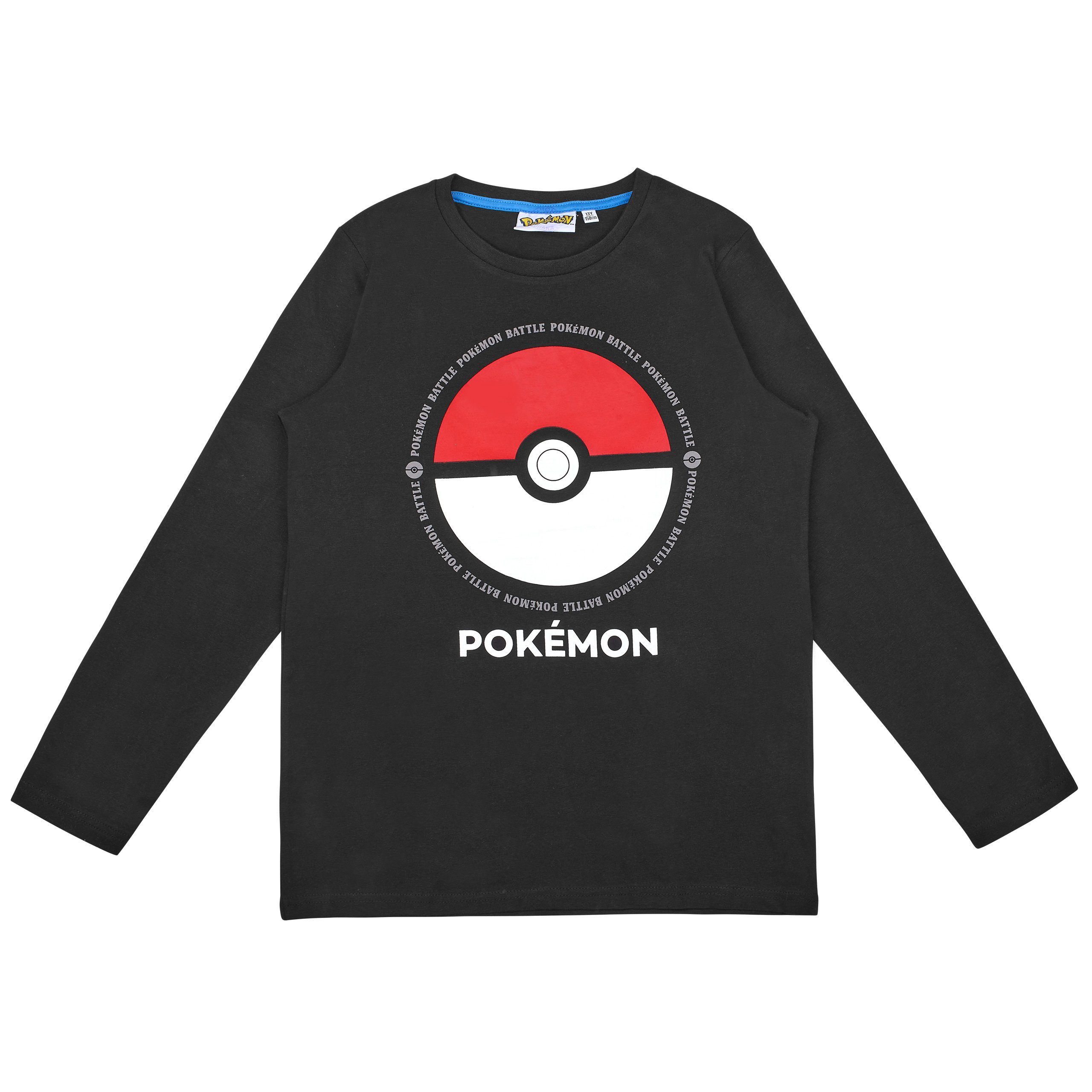 POKÉMON Langarmshirt Pokémon Langarmshirt in verschiedenen