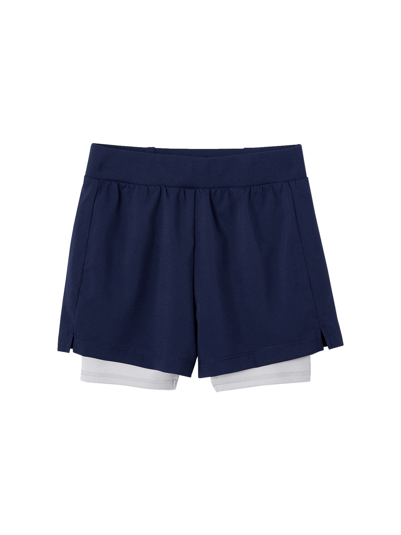 vertbaudet Shorts Mädchen 2-in-1 Sport-Shorts